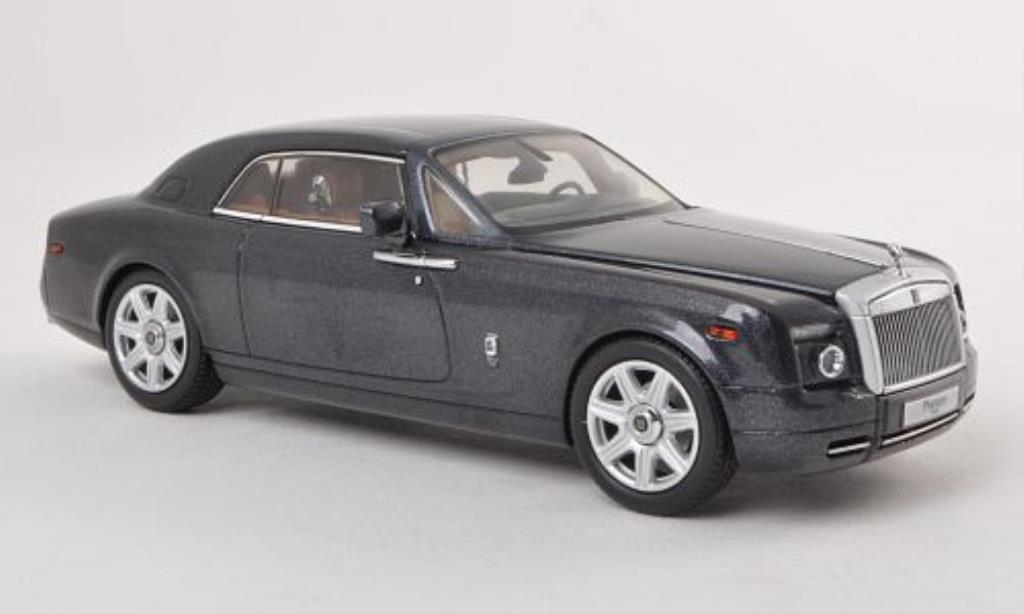 Rolls Royce Phantom 1/43 Kyosho Coupe grey LHD diecast model cars