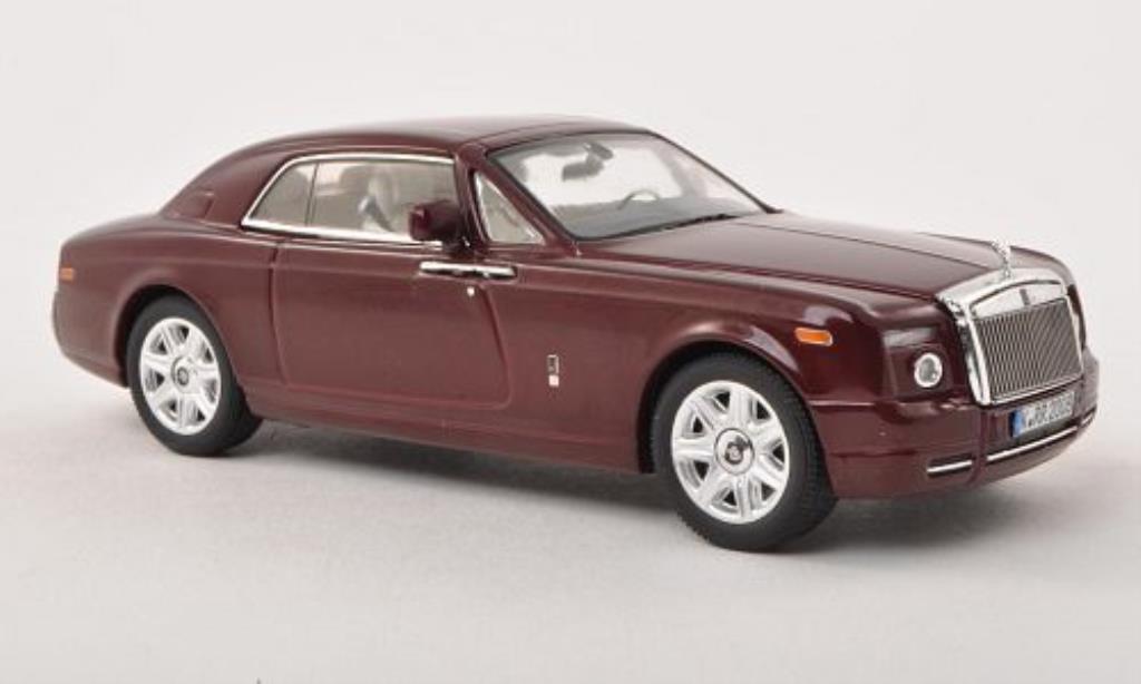 Rolls Royce Phantom 1/43 IXO Coupe red LHD 2008 diecast model cars