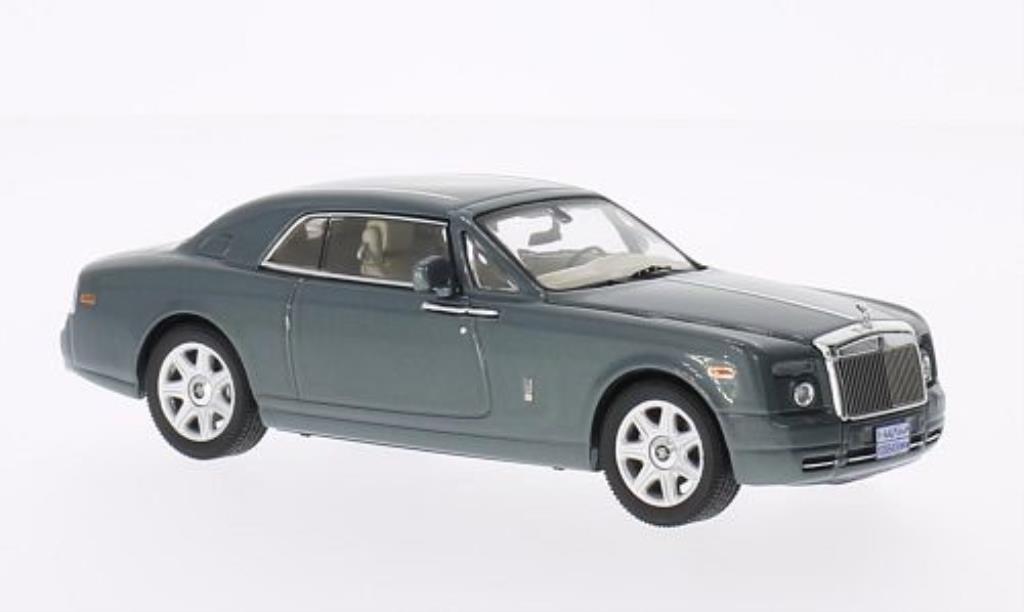 Rolls Royce Phantom 1/43 IXO Coupe grey-grun 2008 diecast model cars