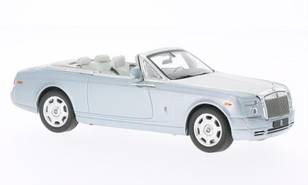 Rolls Royce Phantom 1/43 IXO Drophead Coupe blue/grey 2009 diecast model cars