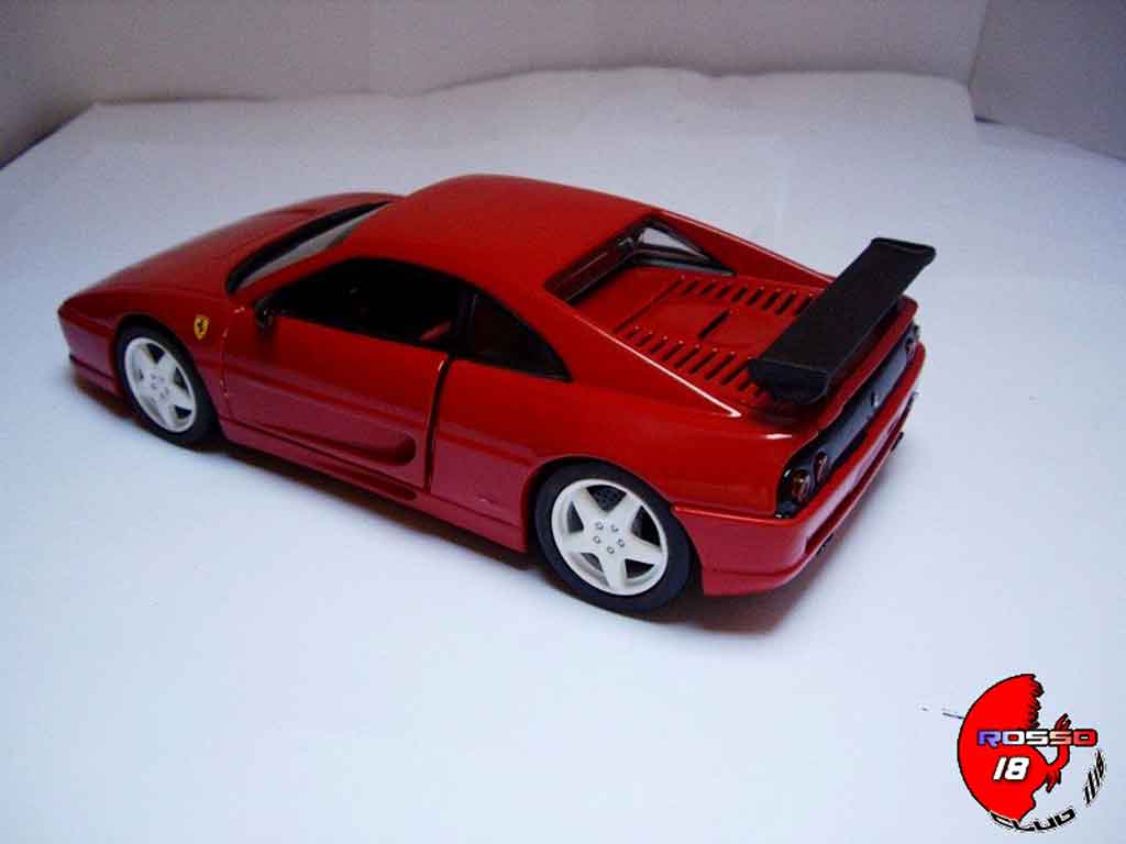 Ferrari F355 Berlinetta Saloon challenge red 1/18 Hot Wheels