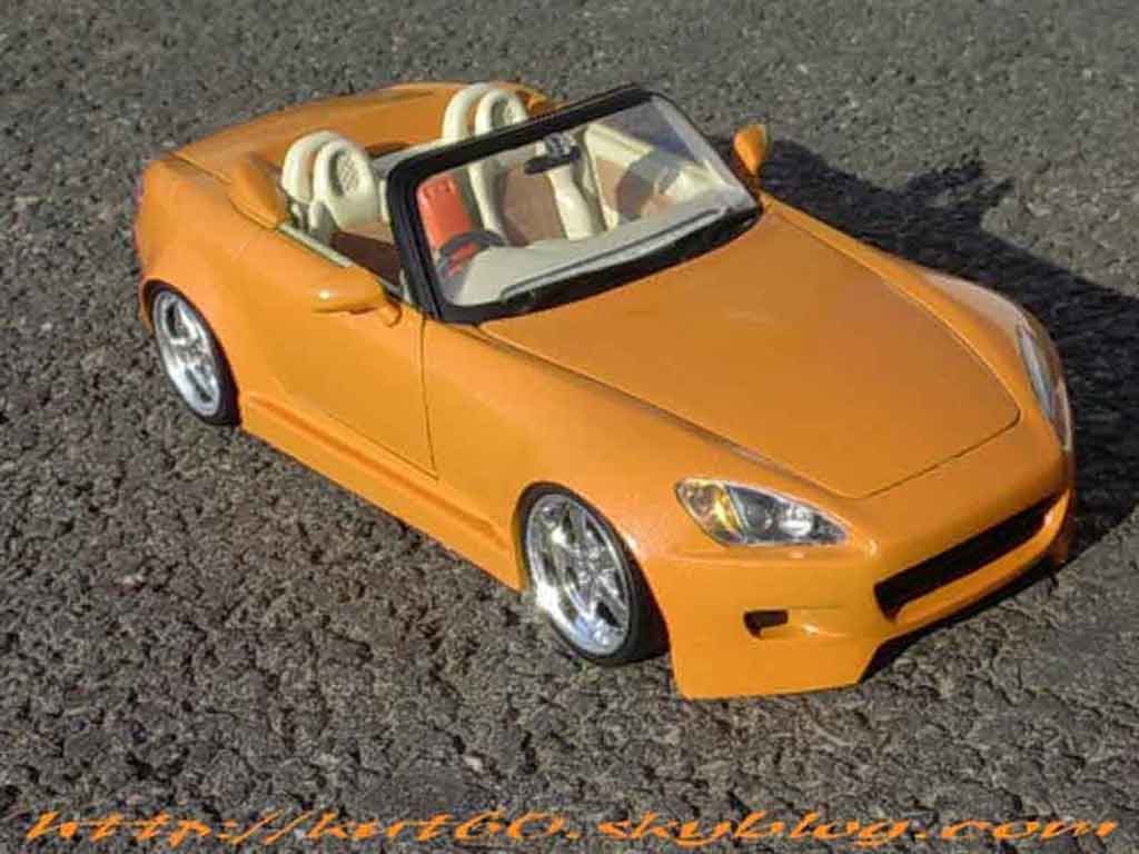 Honda S2000 1/18 Maisto orange tuning diecast model cars
