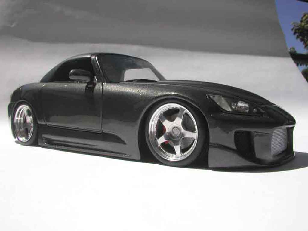 Honda S2000 1/18 Maisto black kit carrosserie diecast model cars