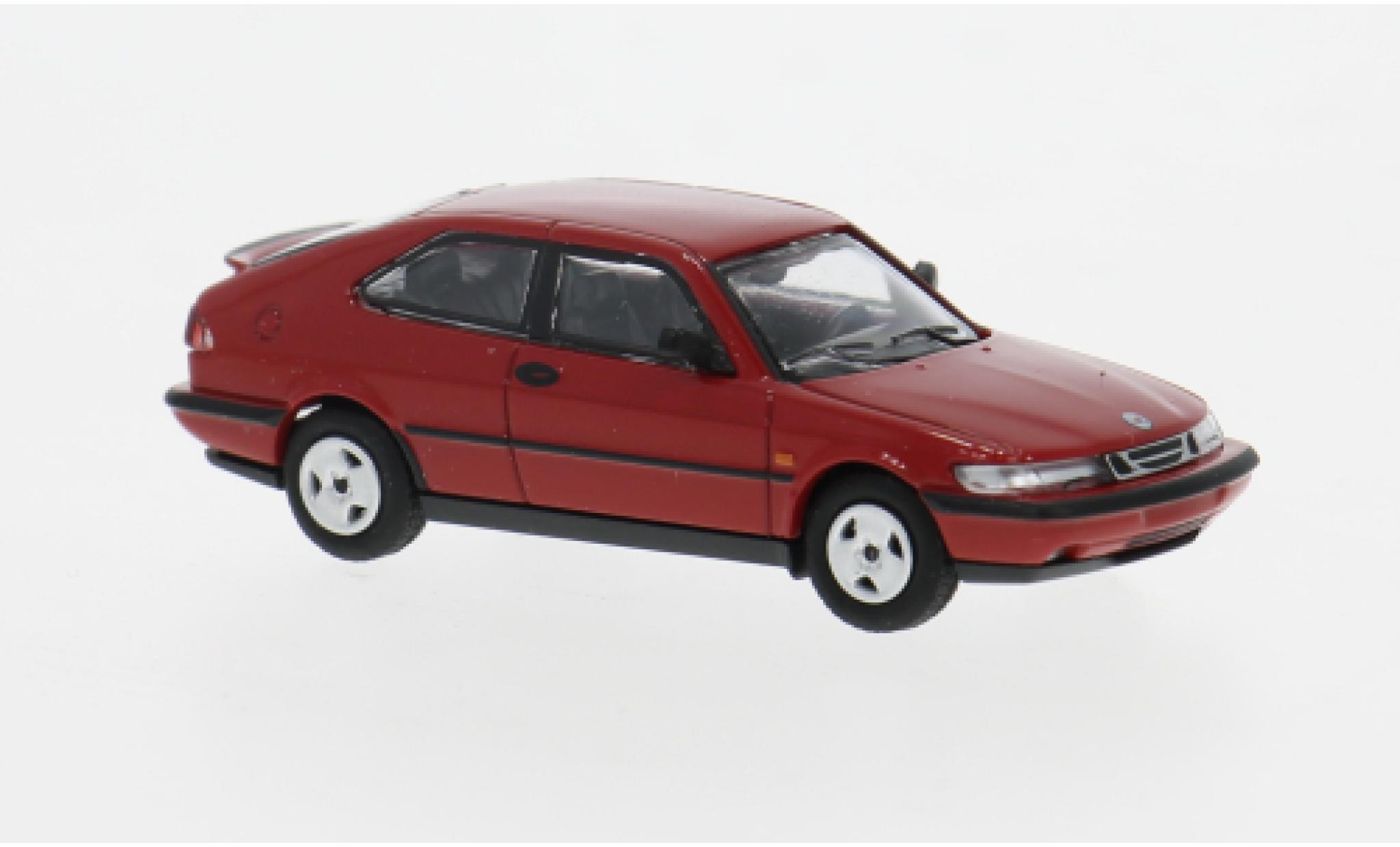 Saab 900 1/87 Minichamps Turbo 16S (Aero) Coupe red 1987 1:87 diecast model cars