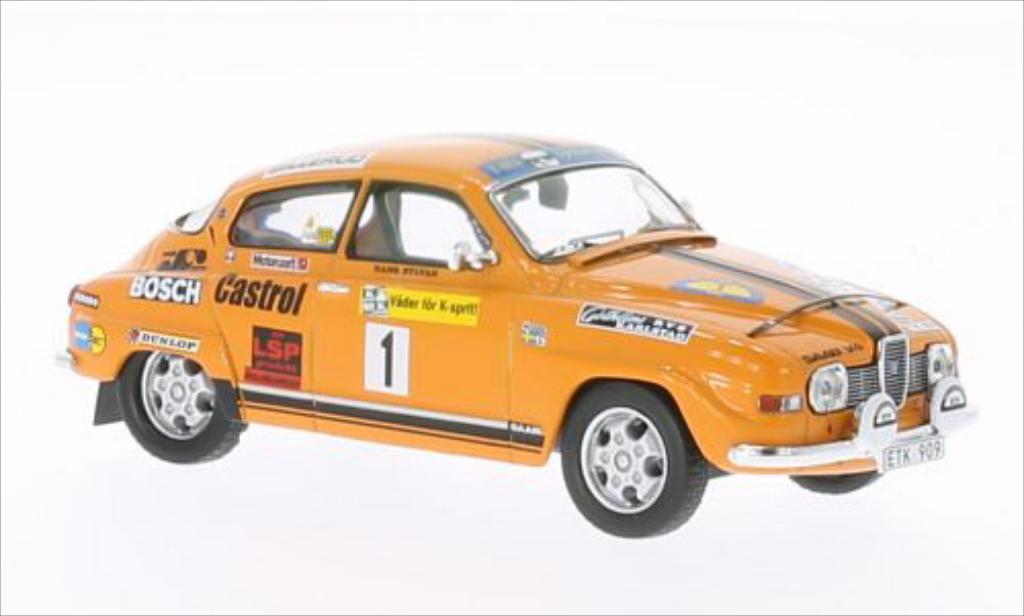 Saab 96 1/43 IXO V4 No.1 Rally Schweden 1975 /H.Sylvan diecast model cars