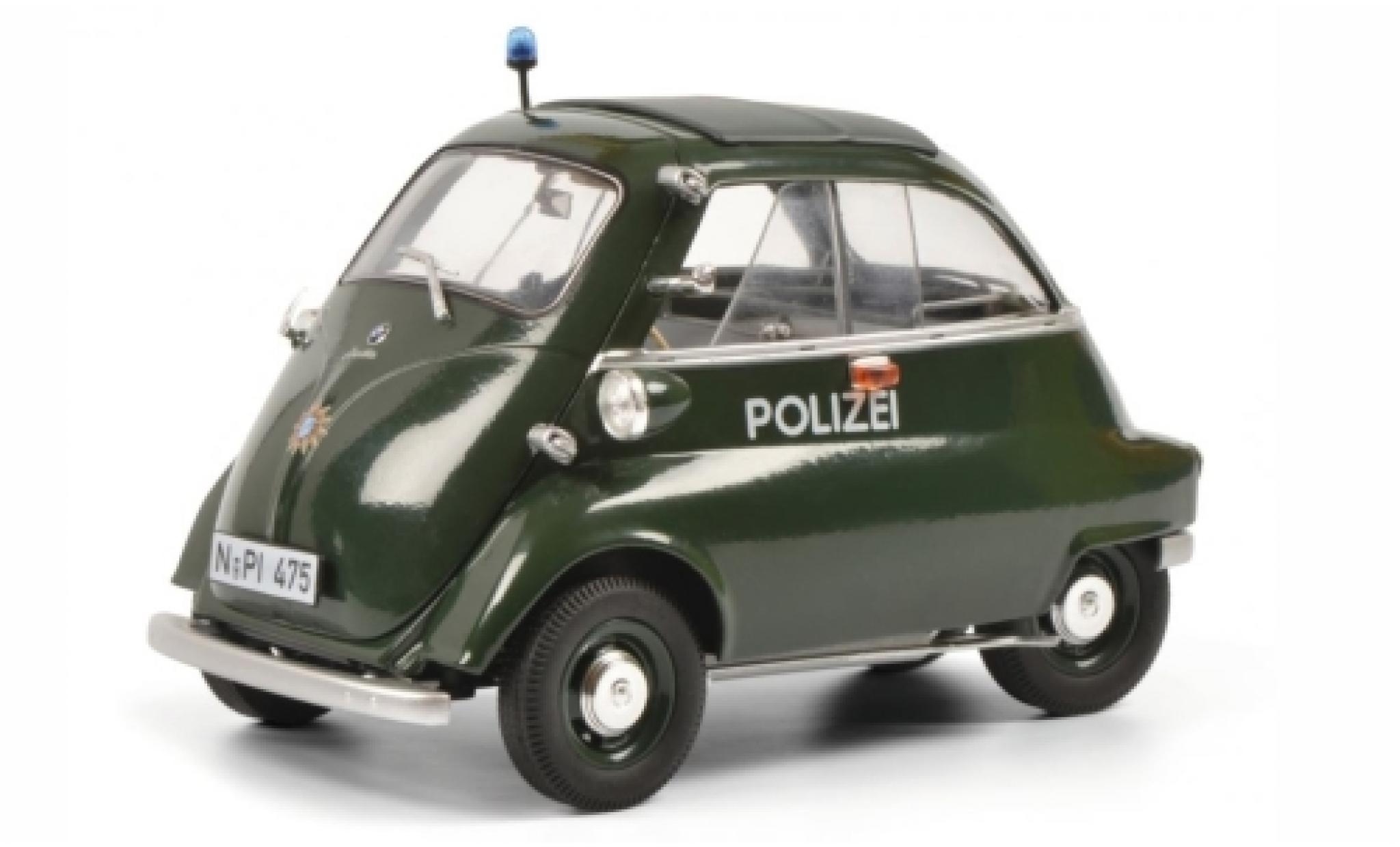 Bmw Isetta 1/18 Schuco 250 Export Police (D) 1955 diecast model cars