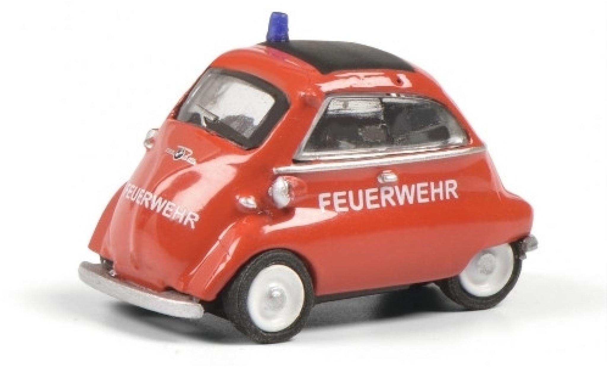 Bmw Isetta 1/87 Schuco Fire brigade (D) diecast model cars