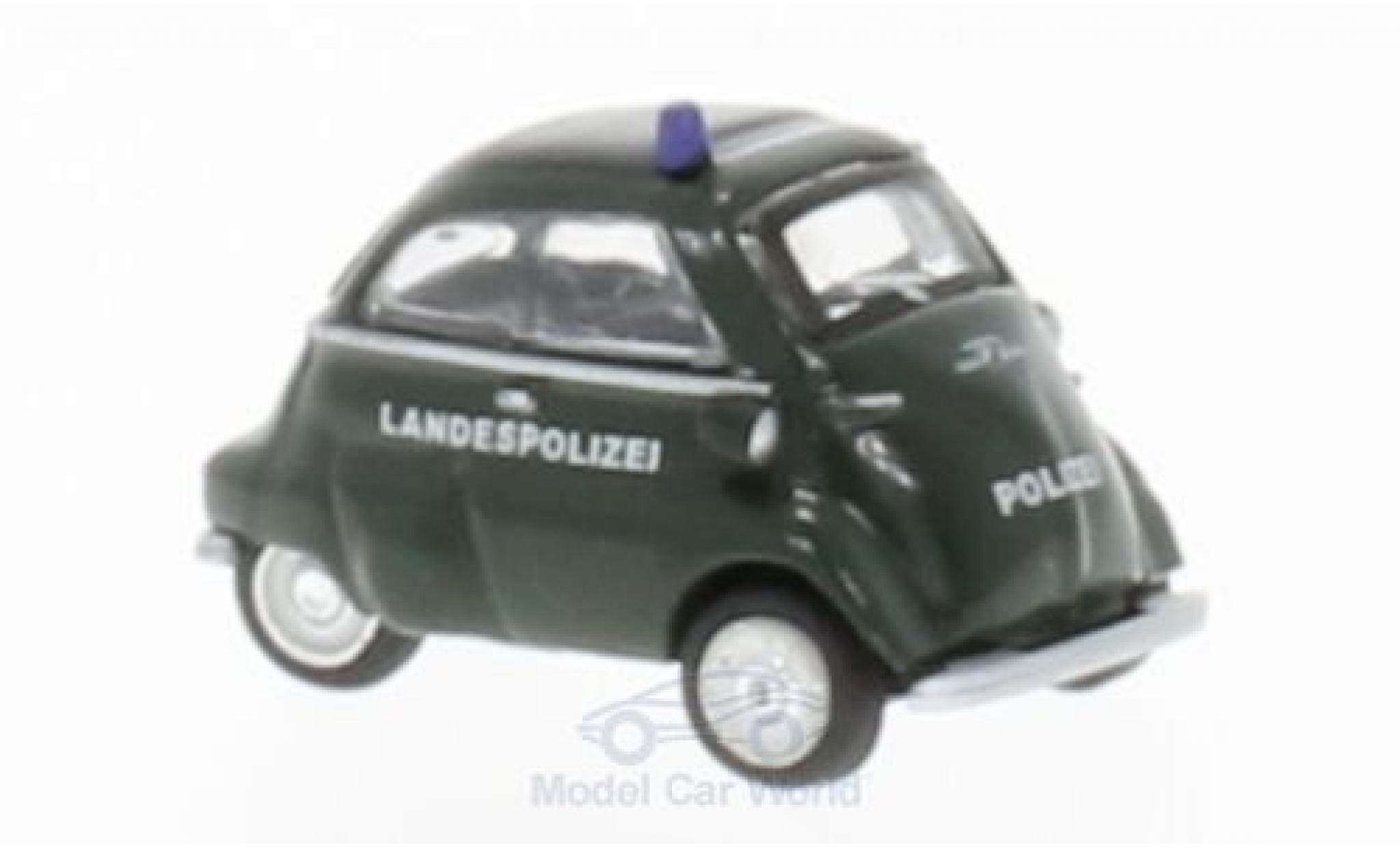 Bmw Isetta 1/87 Schuco Landespolizei diecast model cars