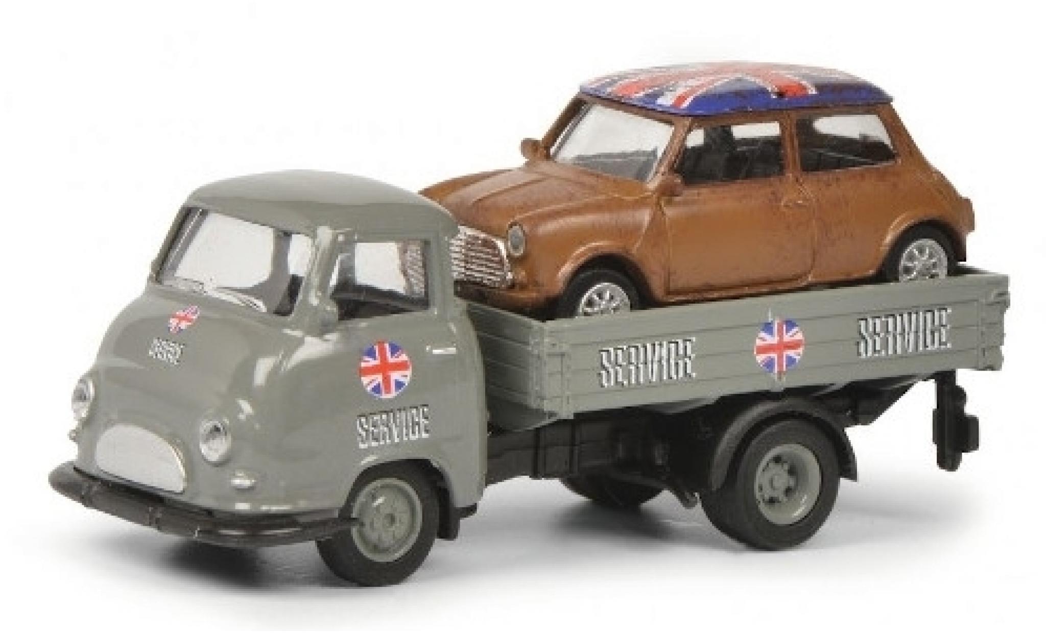 Hanomag Kurier 1/87 Schuco Pritsche Mini-Service avec charge diecast model cars