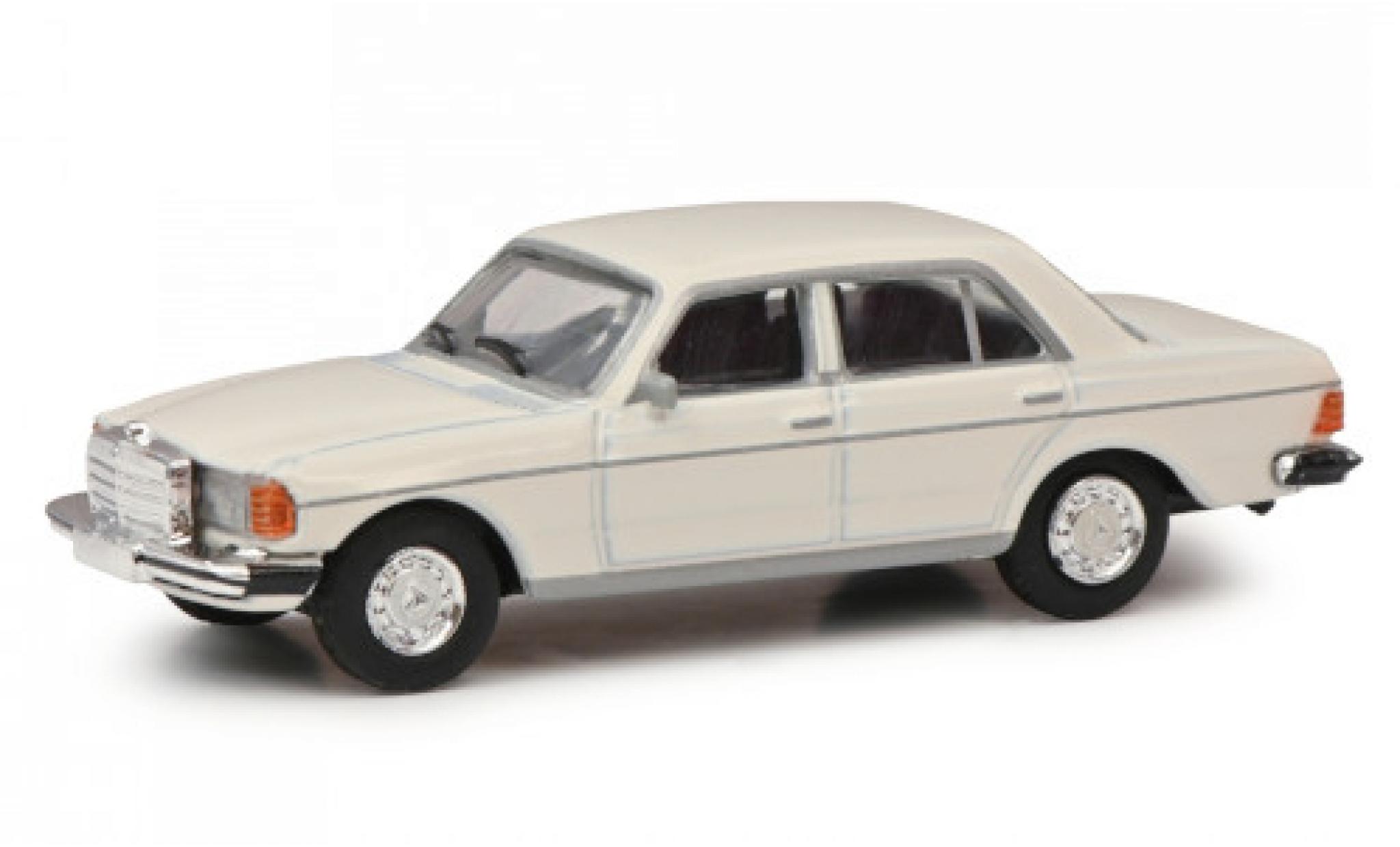 Mercedes 280 1/87 Schuco E (W123) white diecast model cars