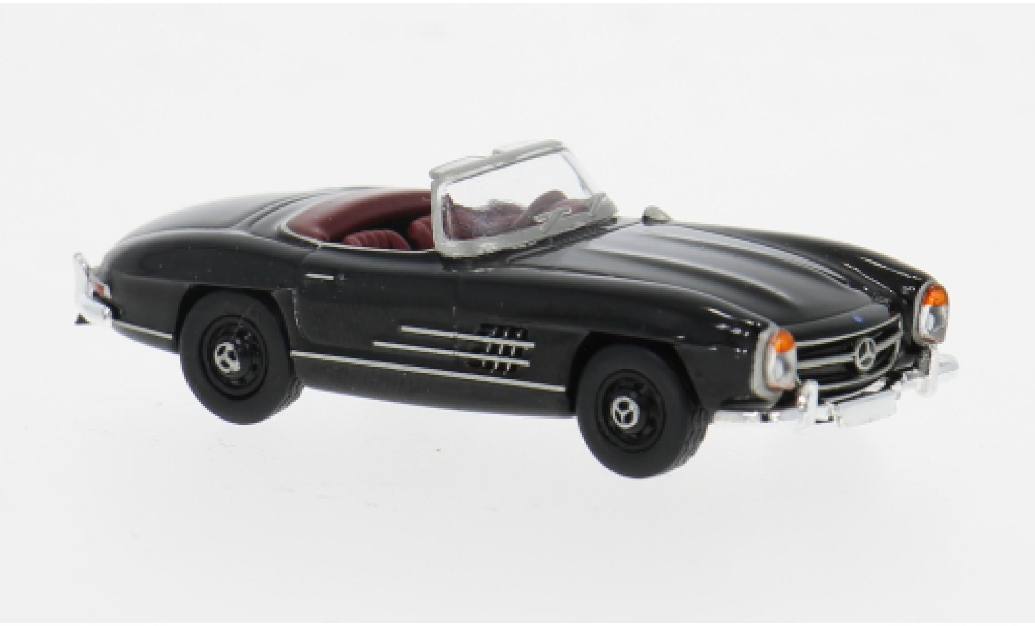 Mercedes 300 1/87 Schuco SL Roadster (W198 II) grey 1:87 diecast model cars