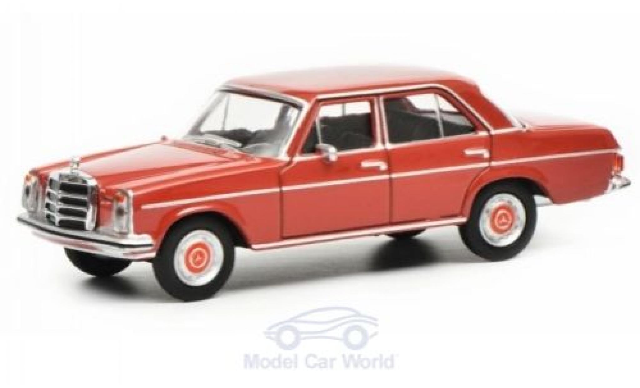Mercedes /8 1/64 Schuco red diecast model cars