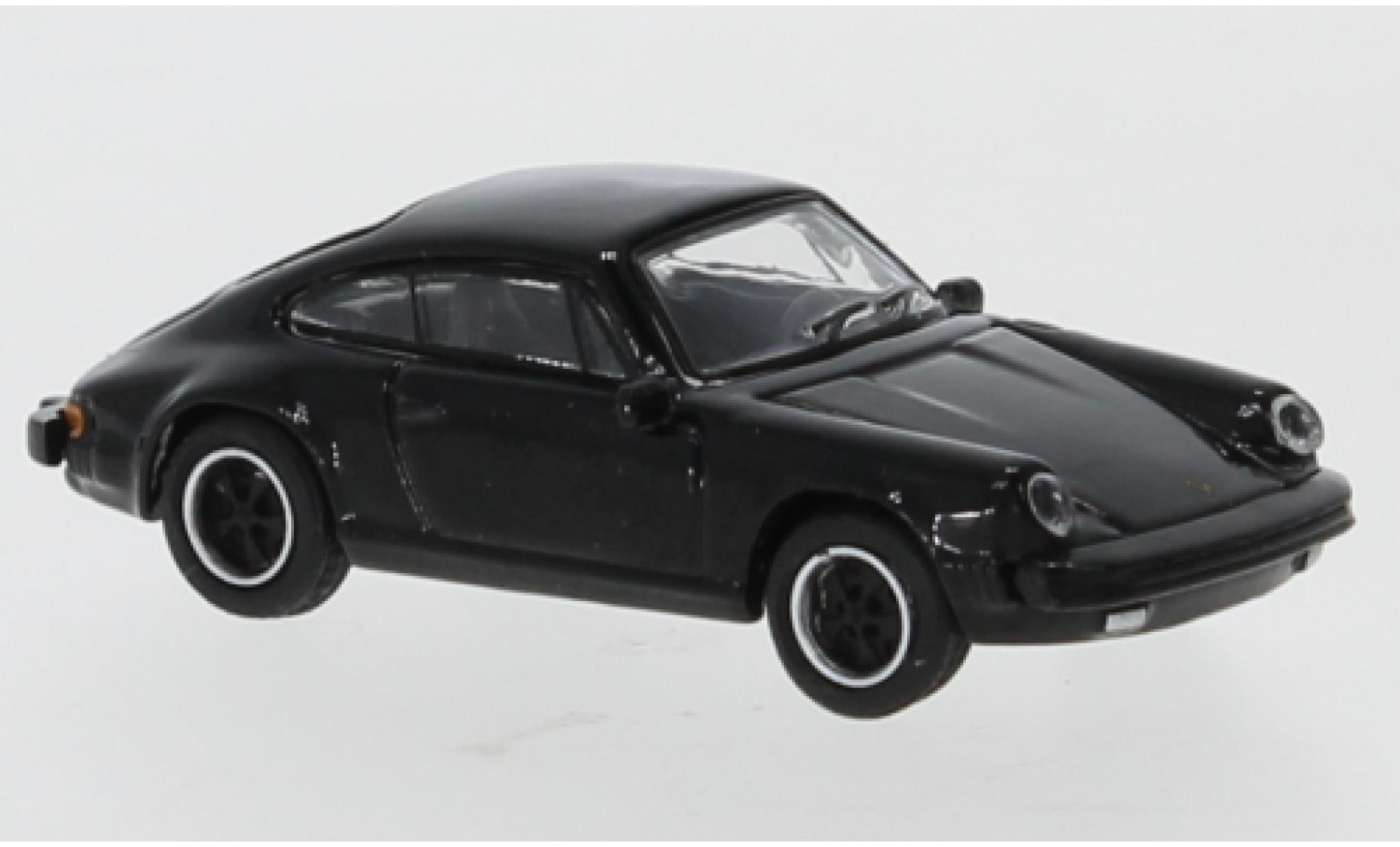 Porsche 911 1/87 Schuco 3.2 black diecast model cars