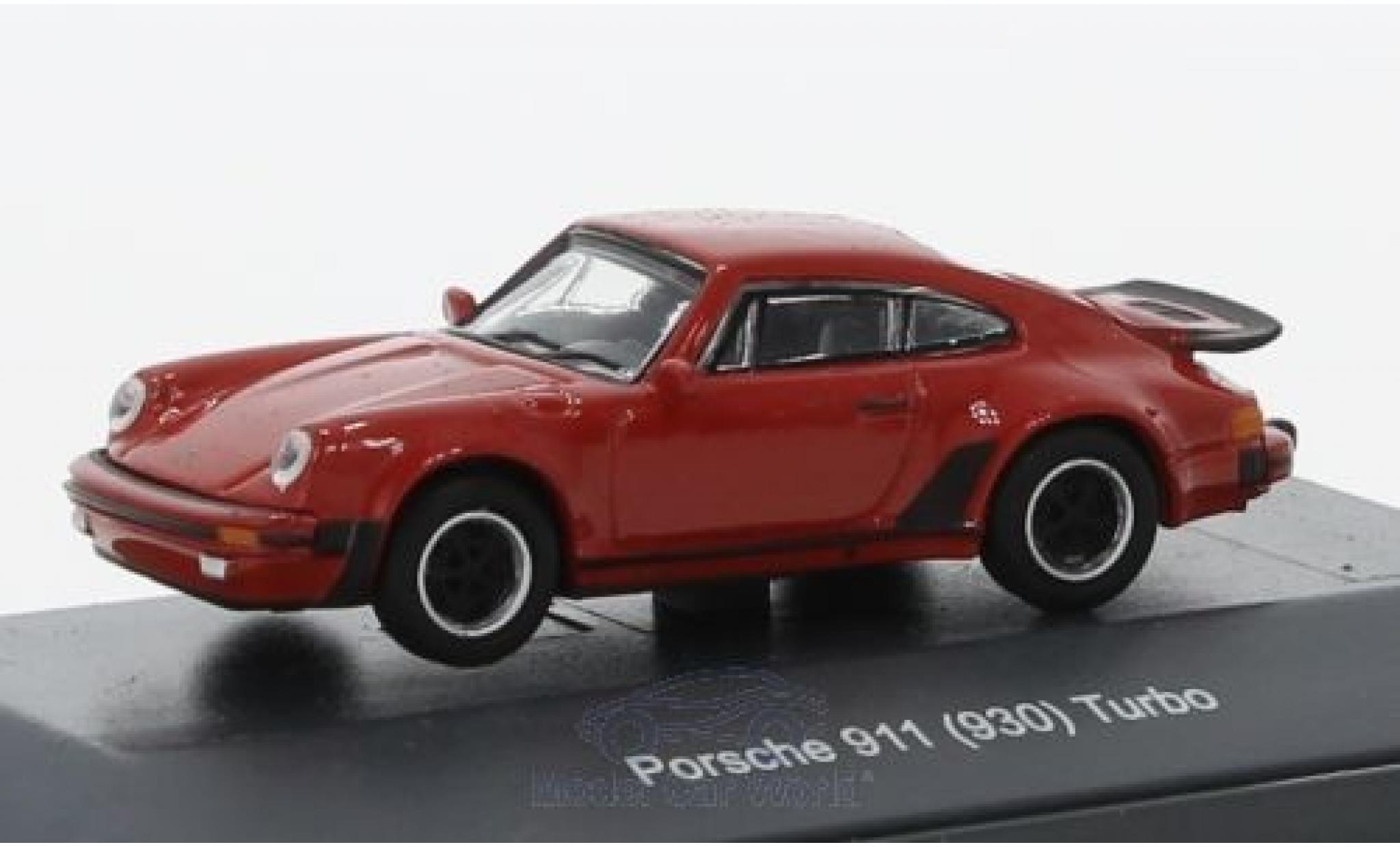 Porsche 930 Turbo 1/87 Schuco 911 () Turbo red diecast model cars