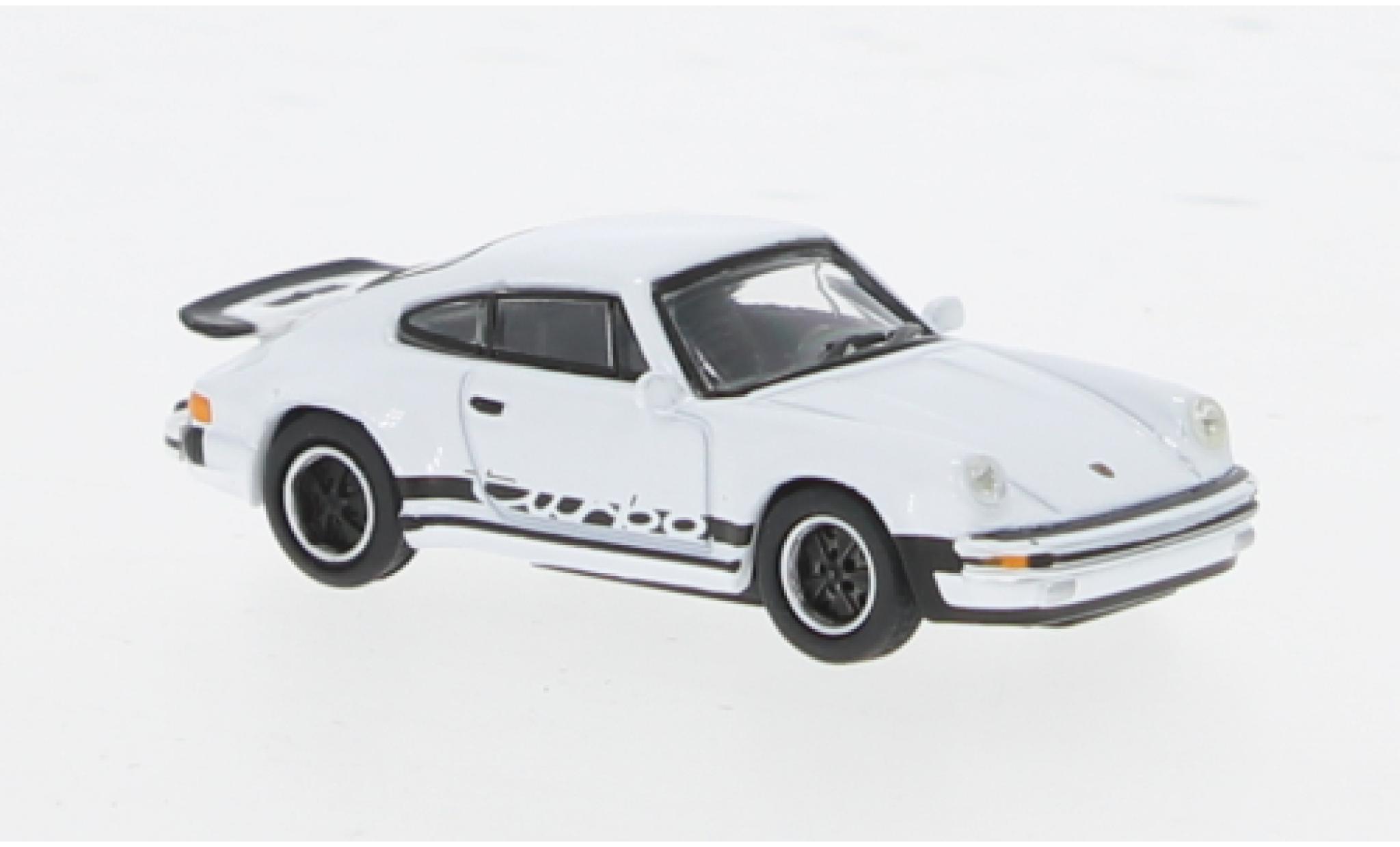 Porsche 930 Turbo 1/87 Schuco 911  white 1:87 diecast model cars