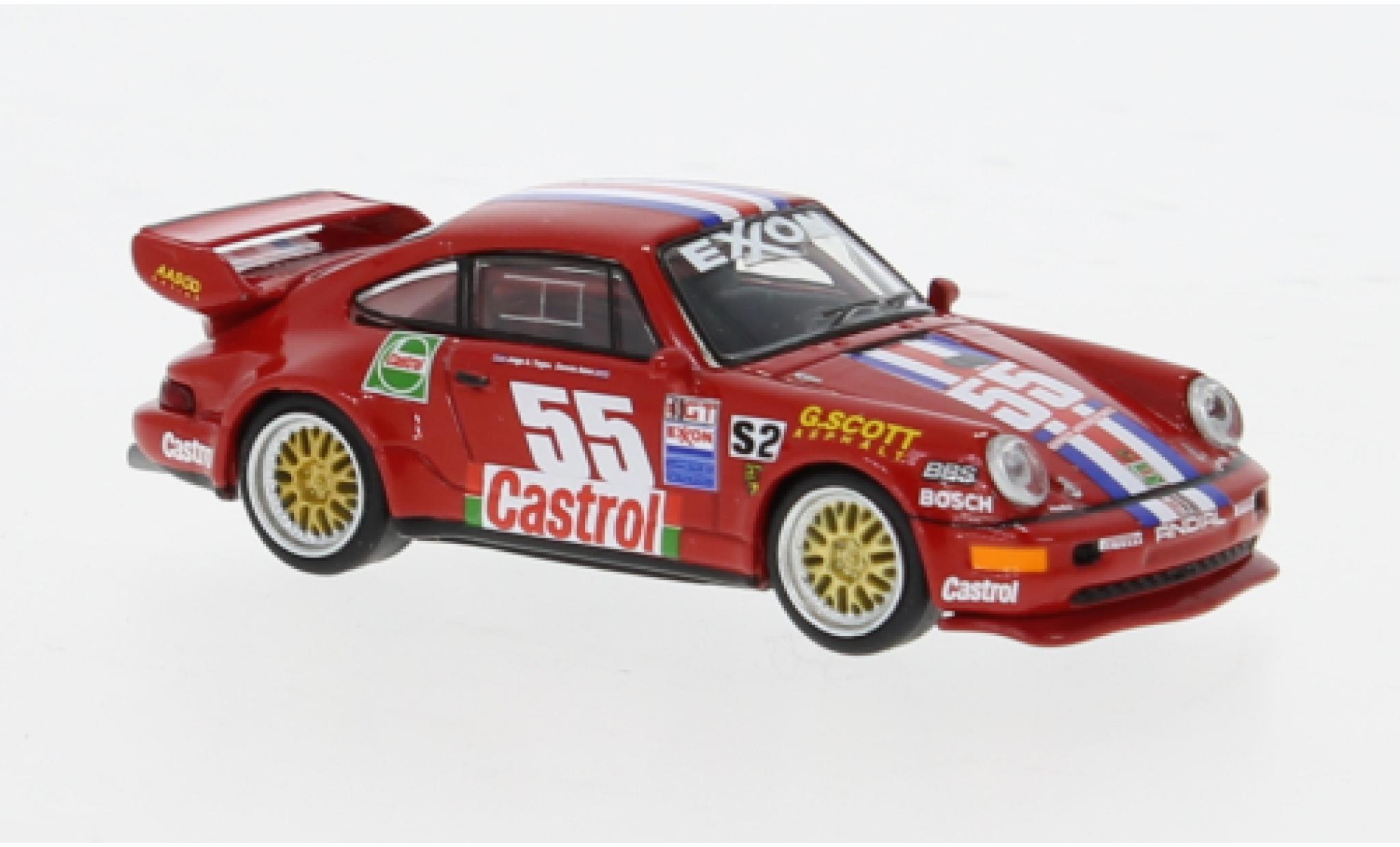 Porsche 964 1/64 Schuco 911  RSR #55 1:64 diecast model cars