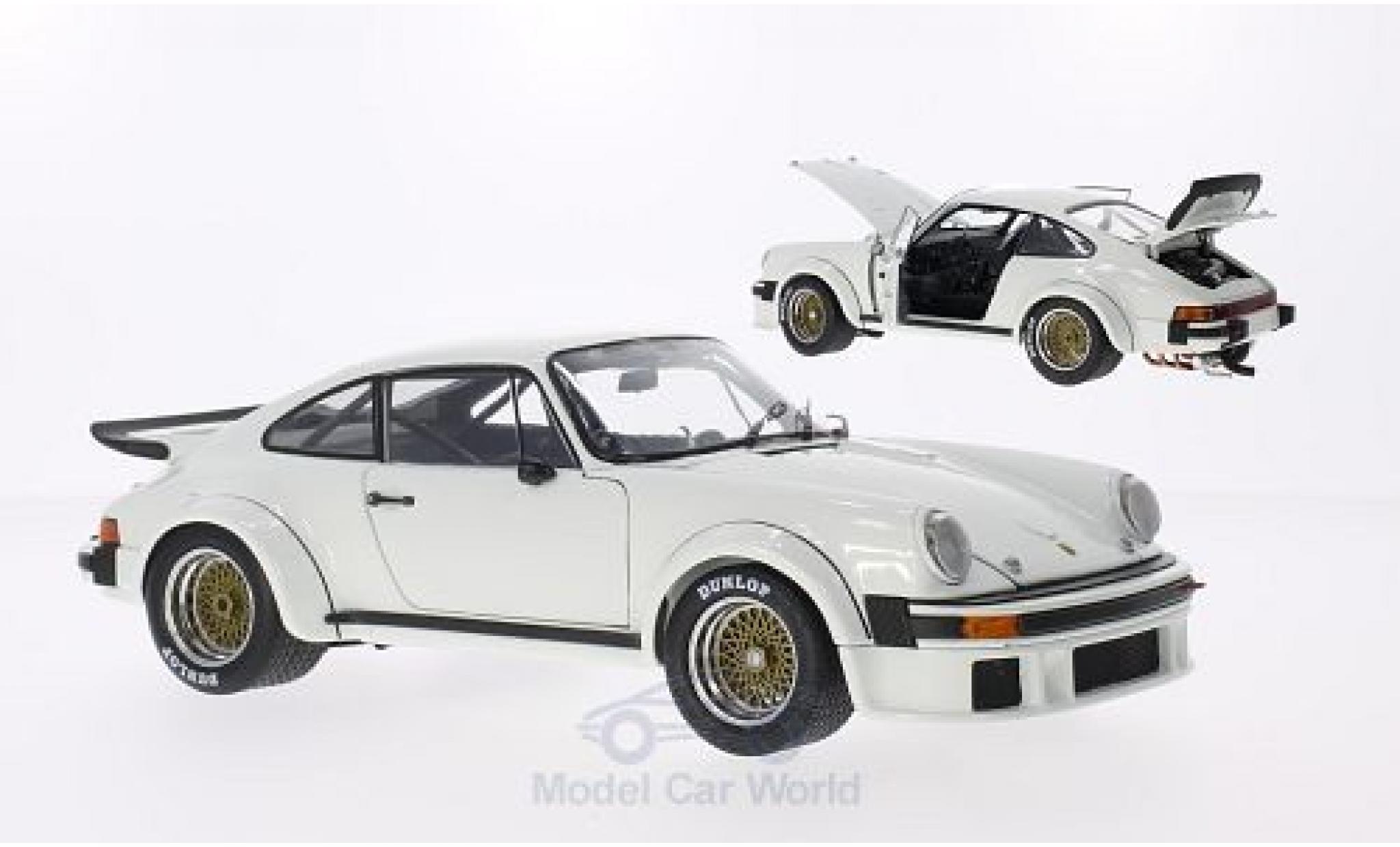 Porsche 934 1/18 Schuco RSR white diecast model cars