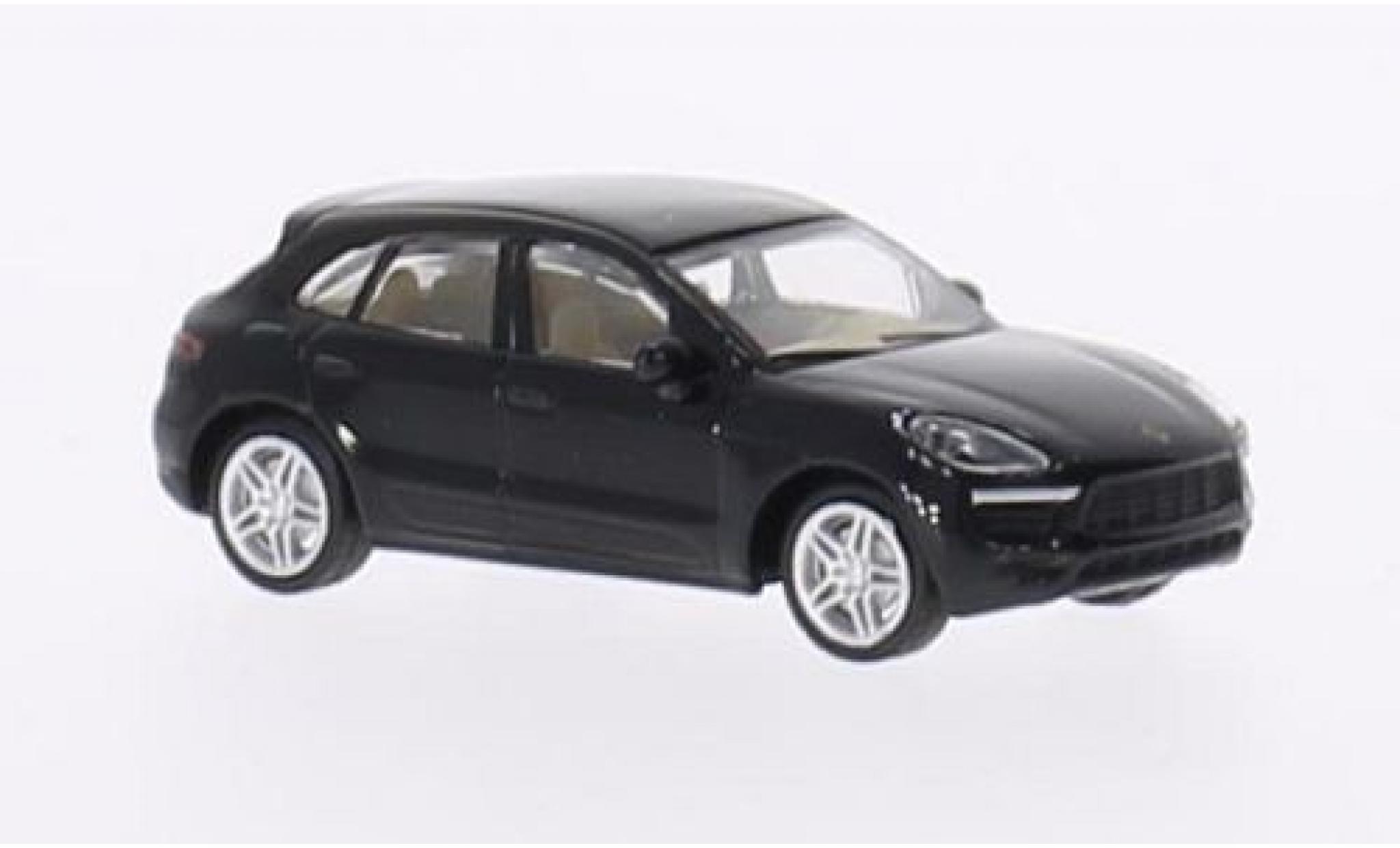 Porsche Macan S 1/87 Schuco S black diecast model cars