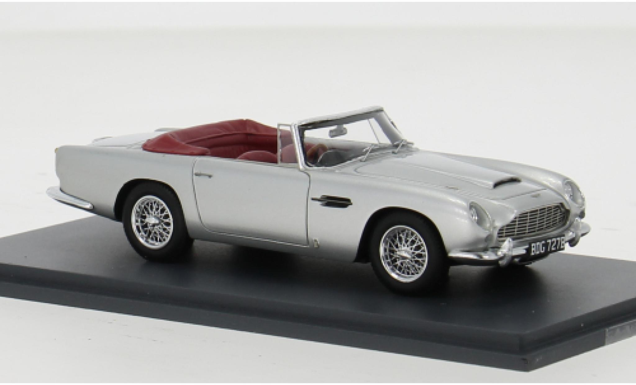 Aston Martin DB5 1/43 Schuco ProR Volante silver 1:43 diecast model cars