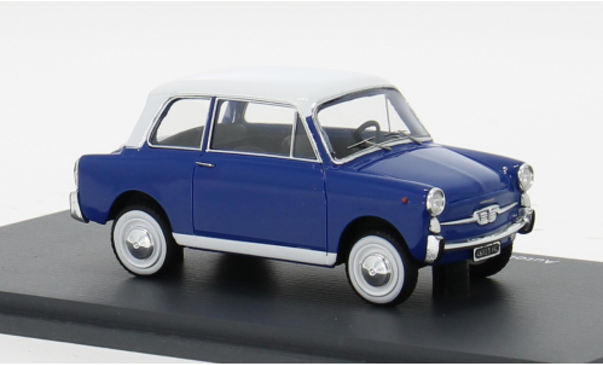 Autobianchi Bianchina 1/43 Schuco ProR Berlina Coupe blue/white 1962 1:43 diecast model cars