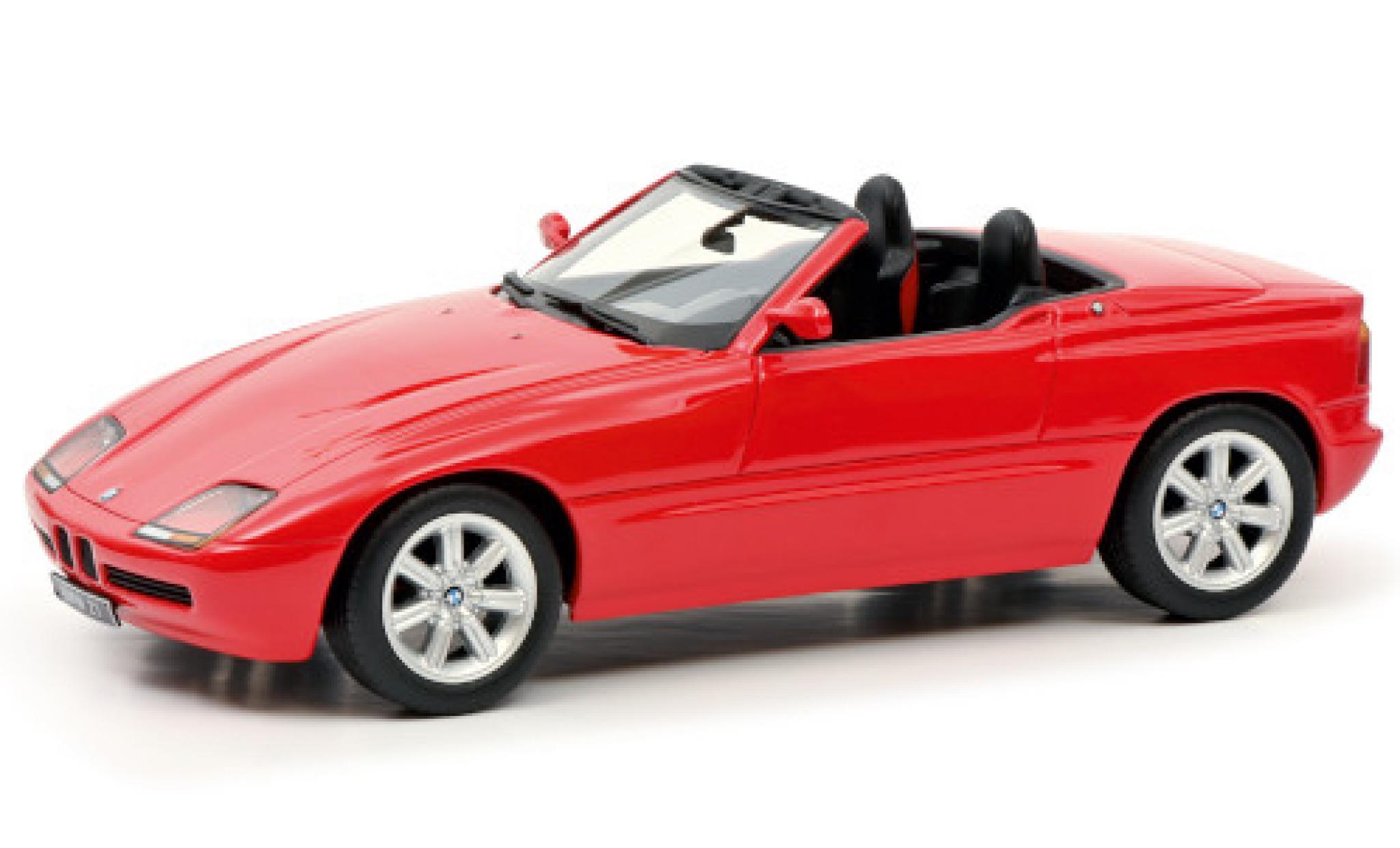 Bmw Z1 1/18 Schuco red 1987 diecast model cars