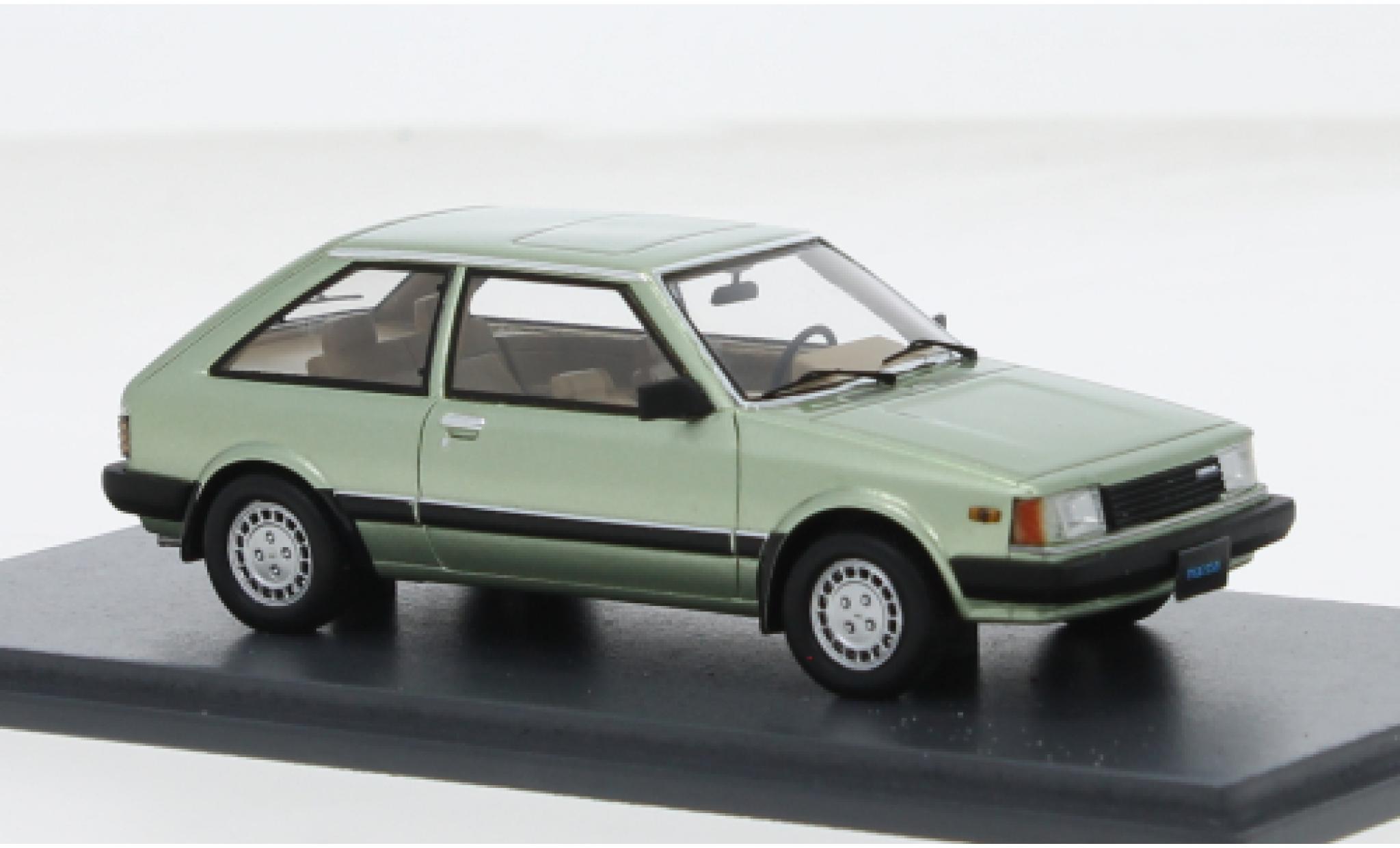 Mazda 323 1/43 Schuco ProR metallise green 1980 1:43 diecast model cars