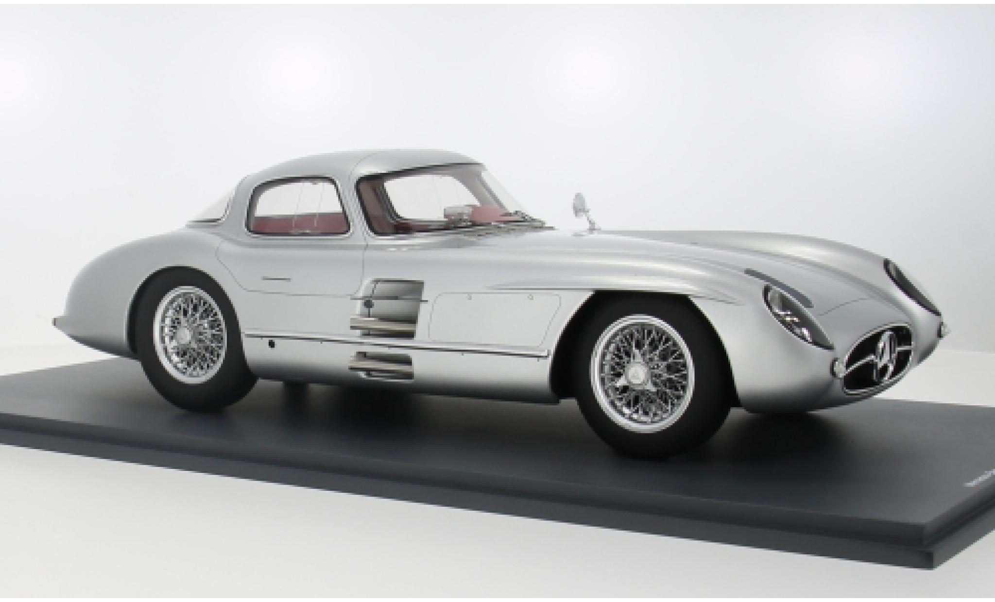 Mercedes 300 1/12 Schuco ProR SLR Uhlenhaut Coupe silver 1955 1:12 diecast model cars