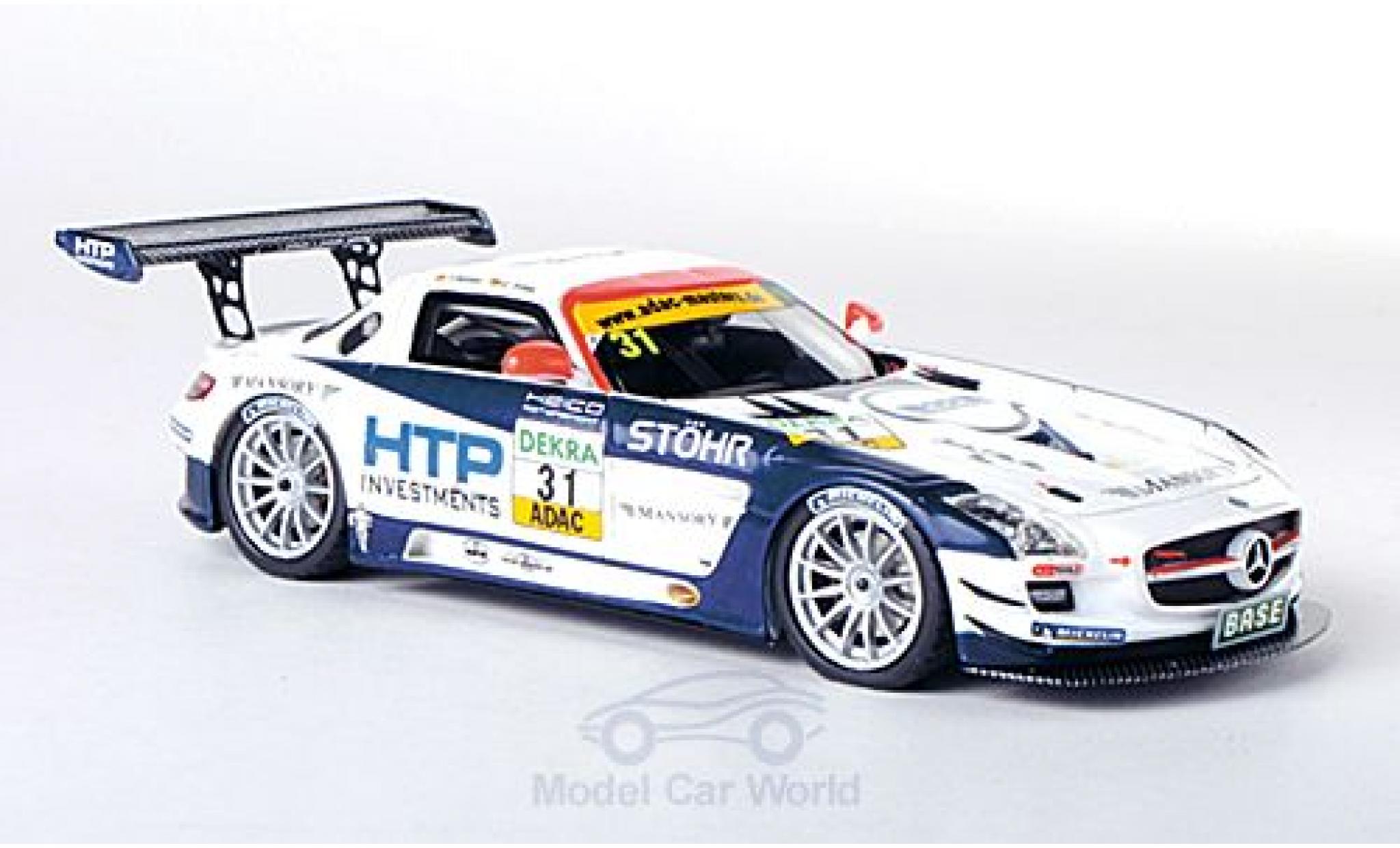 Mercedes SLS 1/43 Schuco AMG GT3 No.31 Heico Motorsport ADAC GT Masters 2011 T.Holzer/C.Tilke diecast model cars