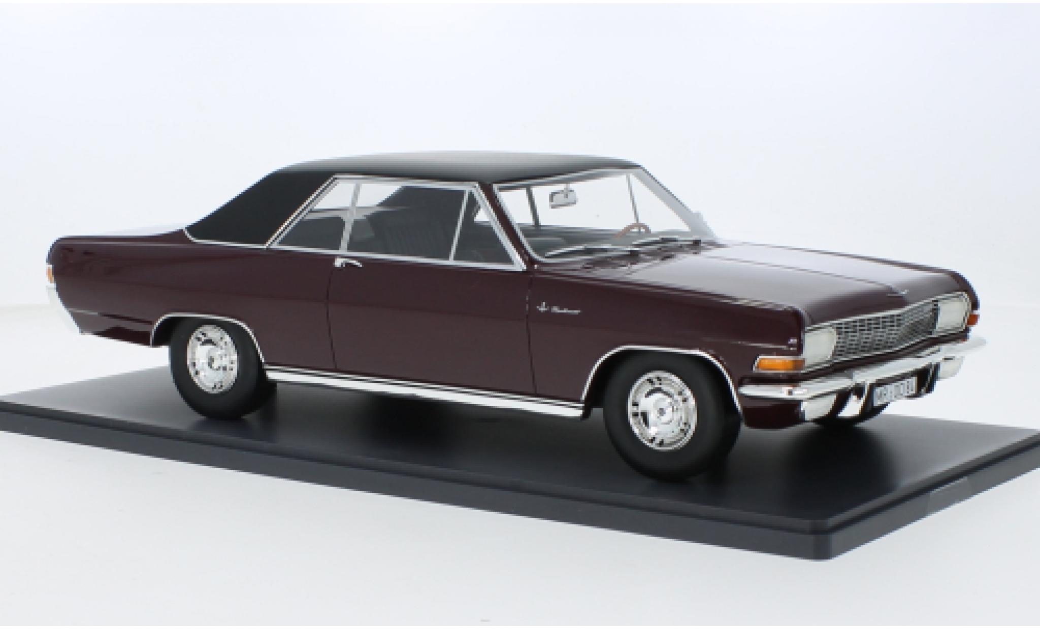 Opel Diplomat 1/18 Schuco ProR A Coupe red/black 1:18 diecast model cars