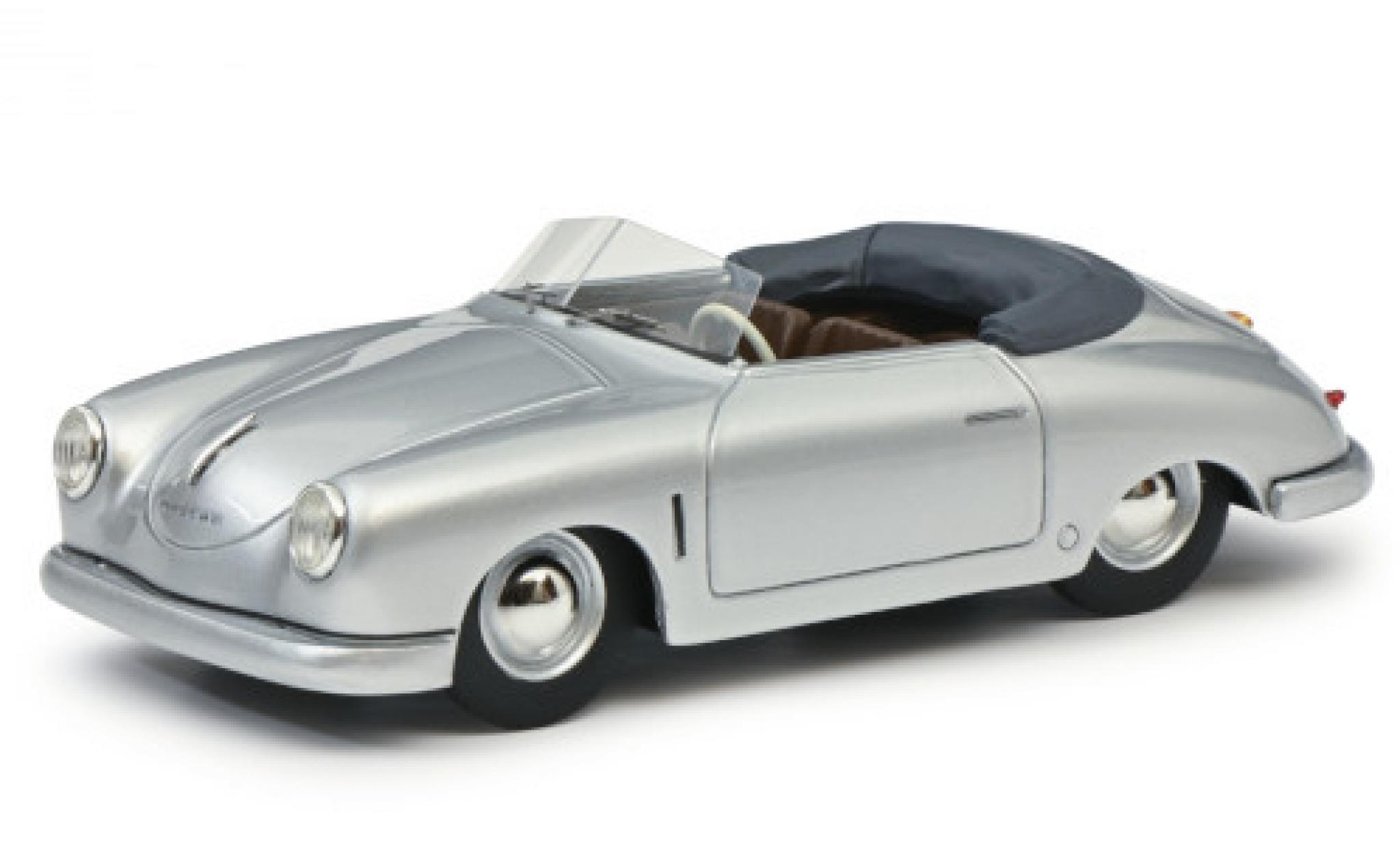 Porsche 356 1/43 Schuco Gm&uuml;nd Convertible grey 1950 diecast model cars