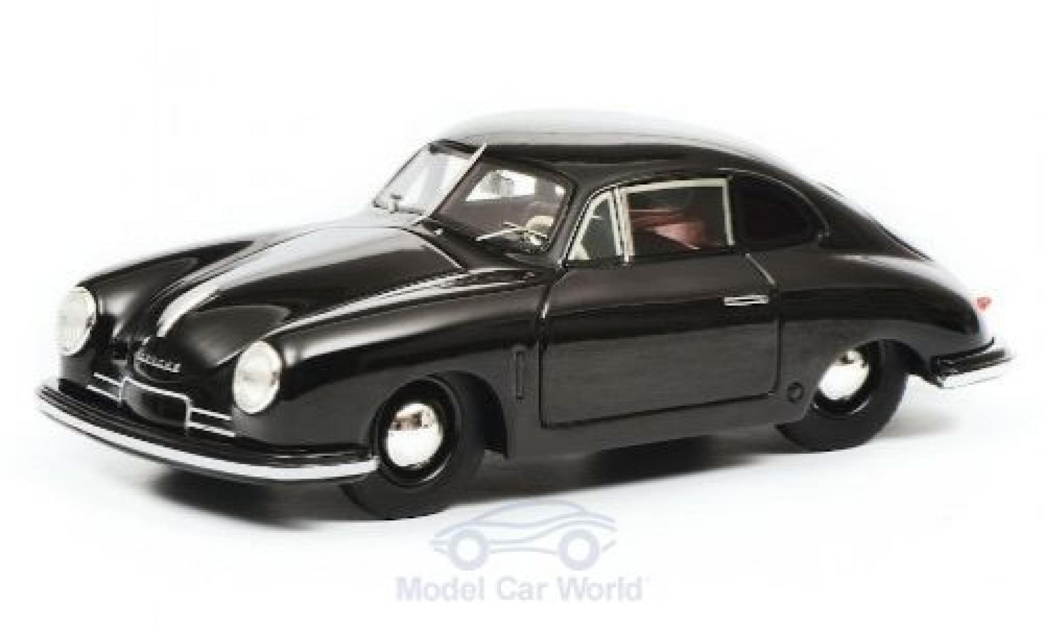 Porsche 356 1/18 Schuco Gm&uuml;nd black diecast model cars