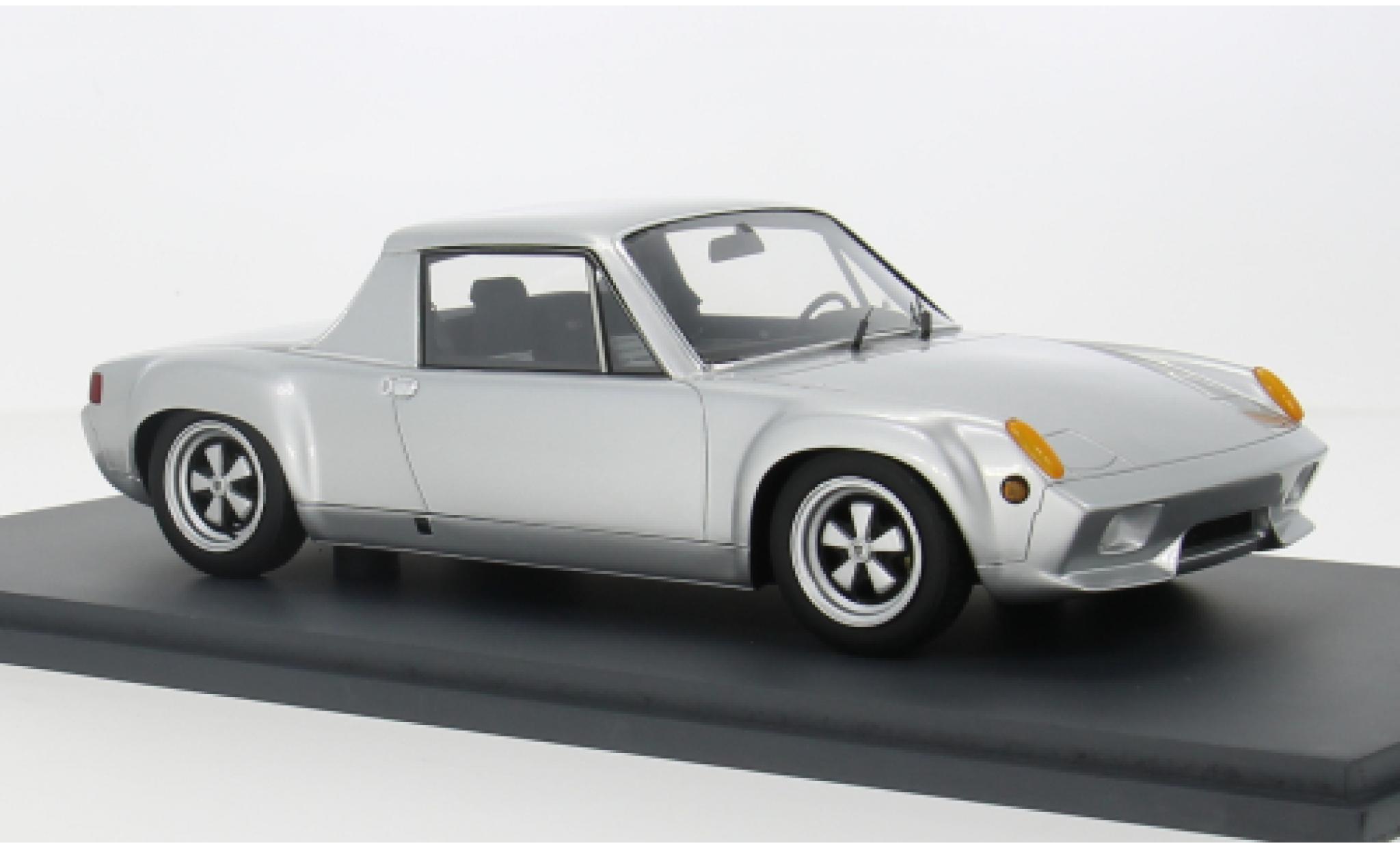 Porsche 916 1/18 Schuco ProR silver 1972 1:18 diecast model cars