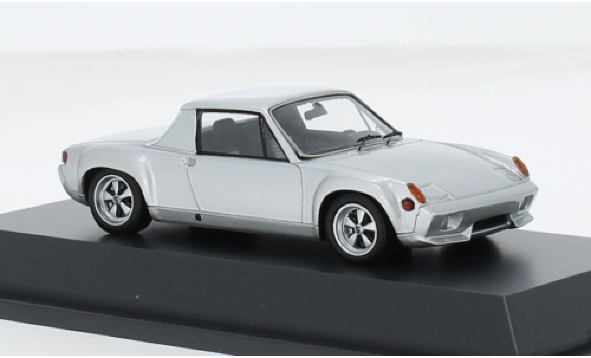 Porsche 916 1/43 Schuco ProR silver 1972 1:43 diecast model cars