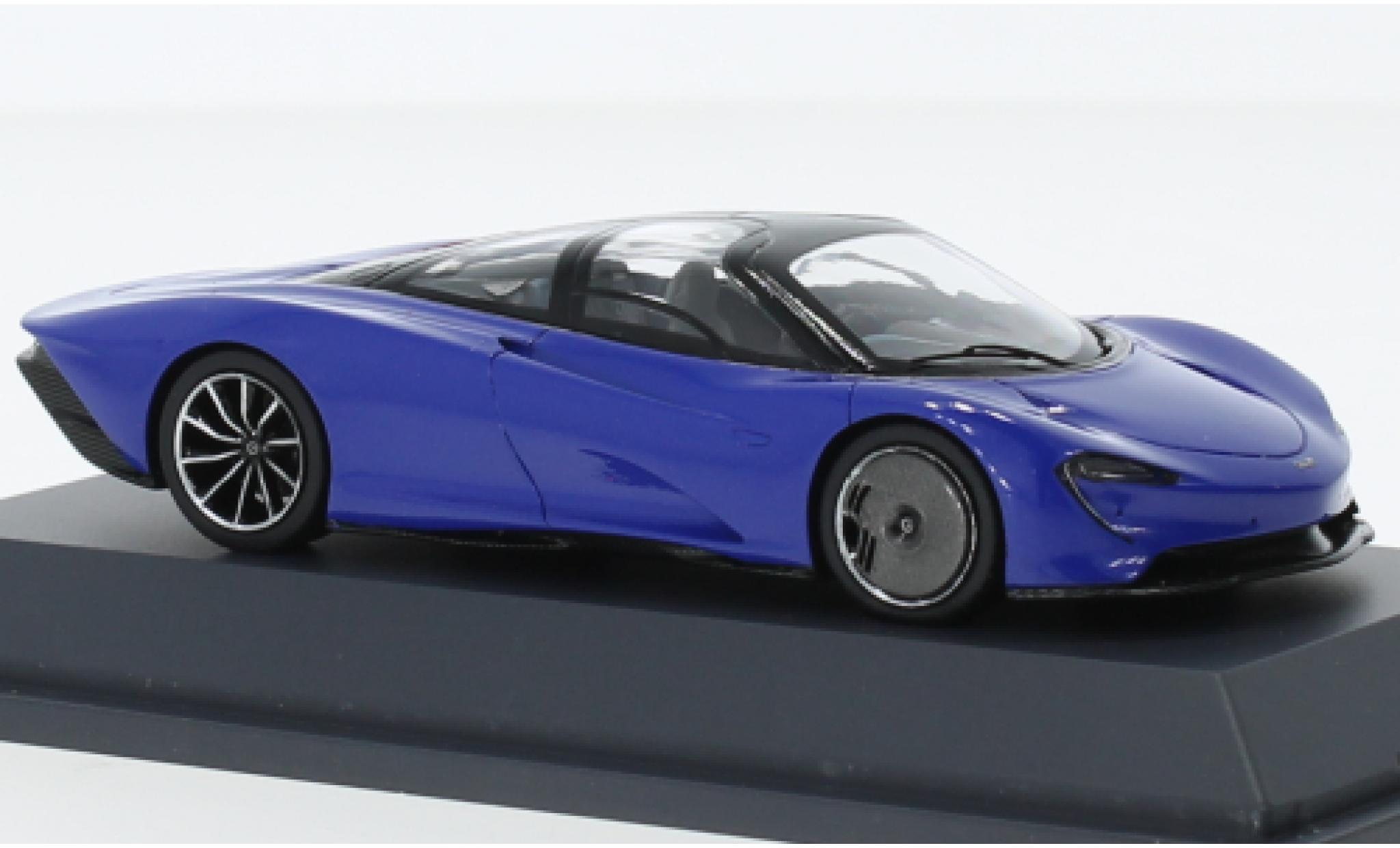McLaren Speedtail 1/43 Schuco ProR SpeedTail blue 2020 diecast model cars