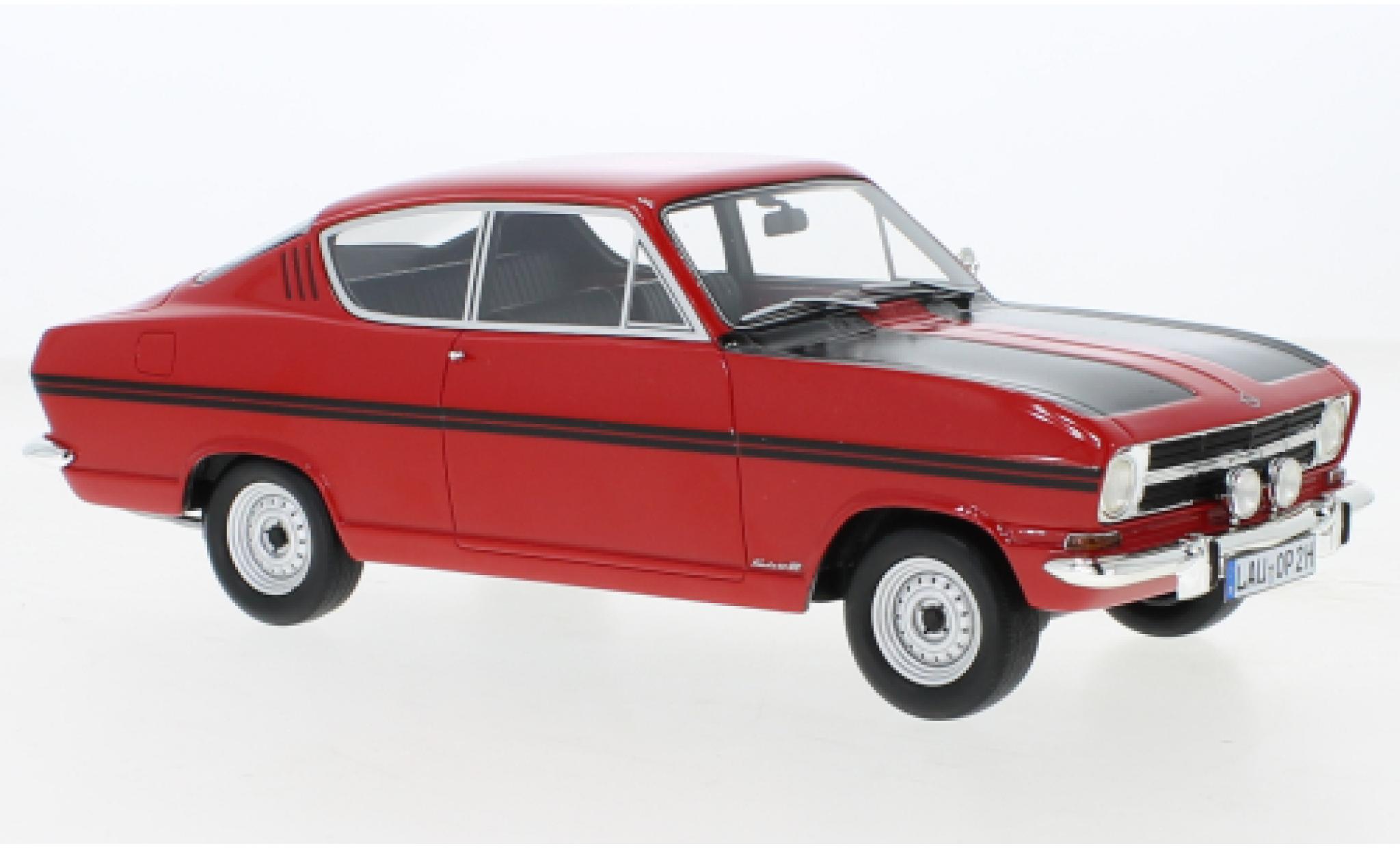 Opel Kadett 1/18 Schuco B Rally Coupe red/black diecast model cars