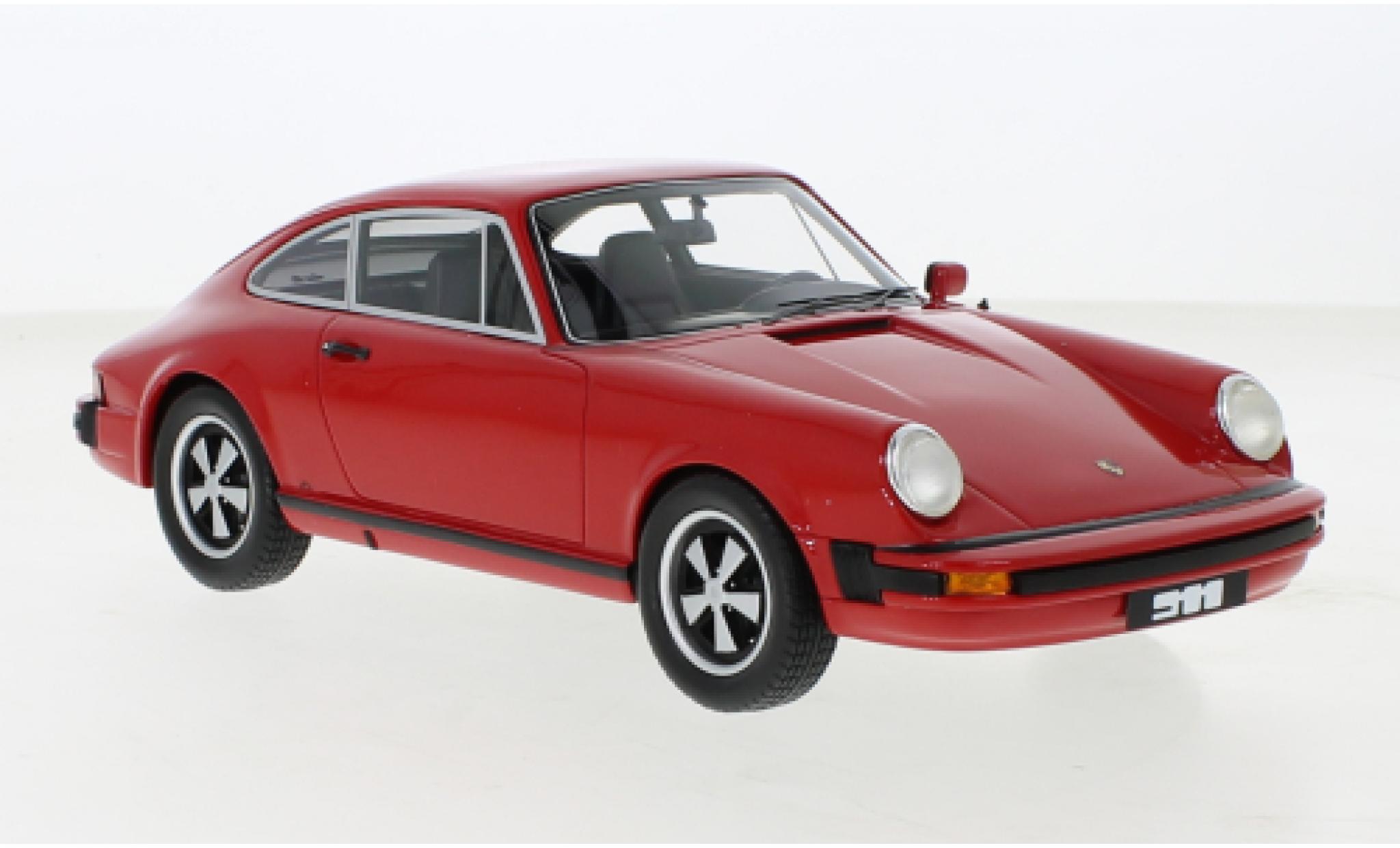 Porsche 930 1/18 Schuco 911 red 1977 diecast model cars