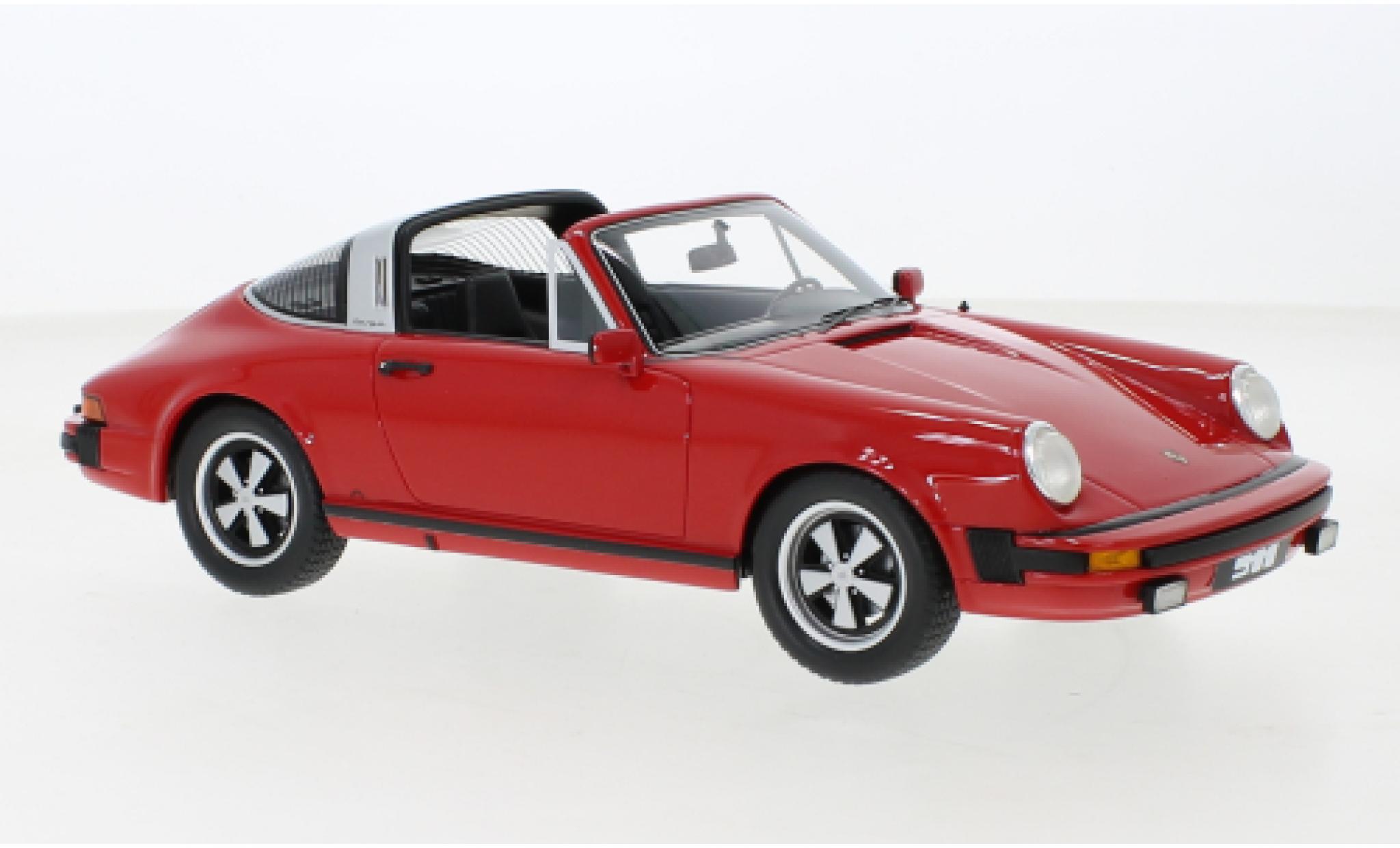 Porsche 930 Targa 1/18 Schuco 911 red 1977 diecast model cars