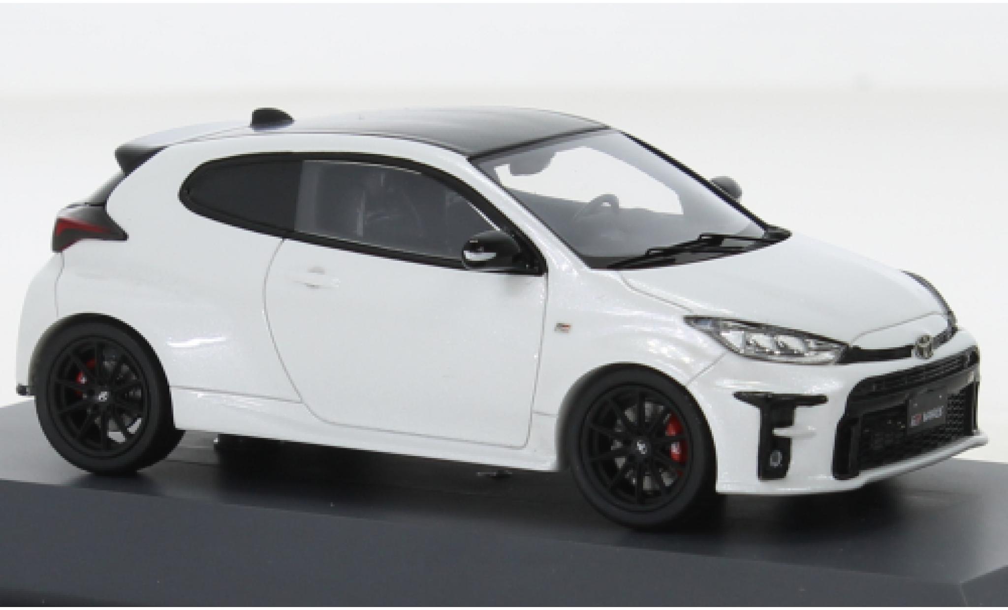 Toyota Yaris 1/43 Schuco ProR GR white 2020 diecast model cars