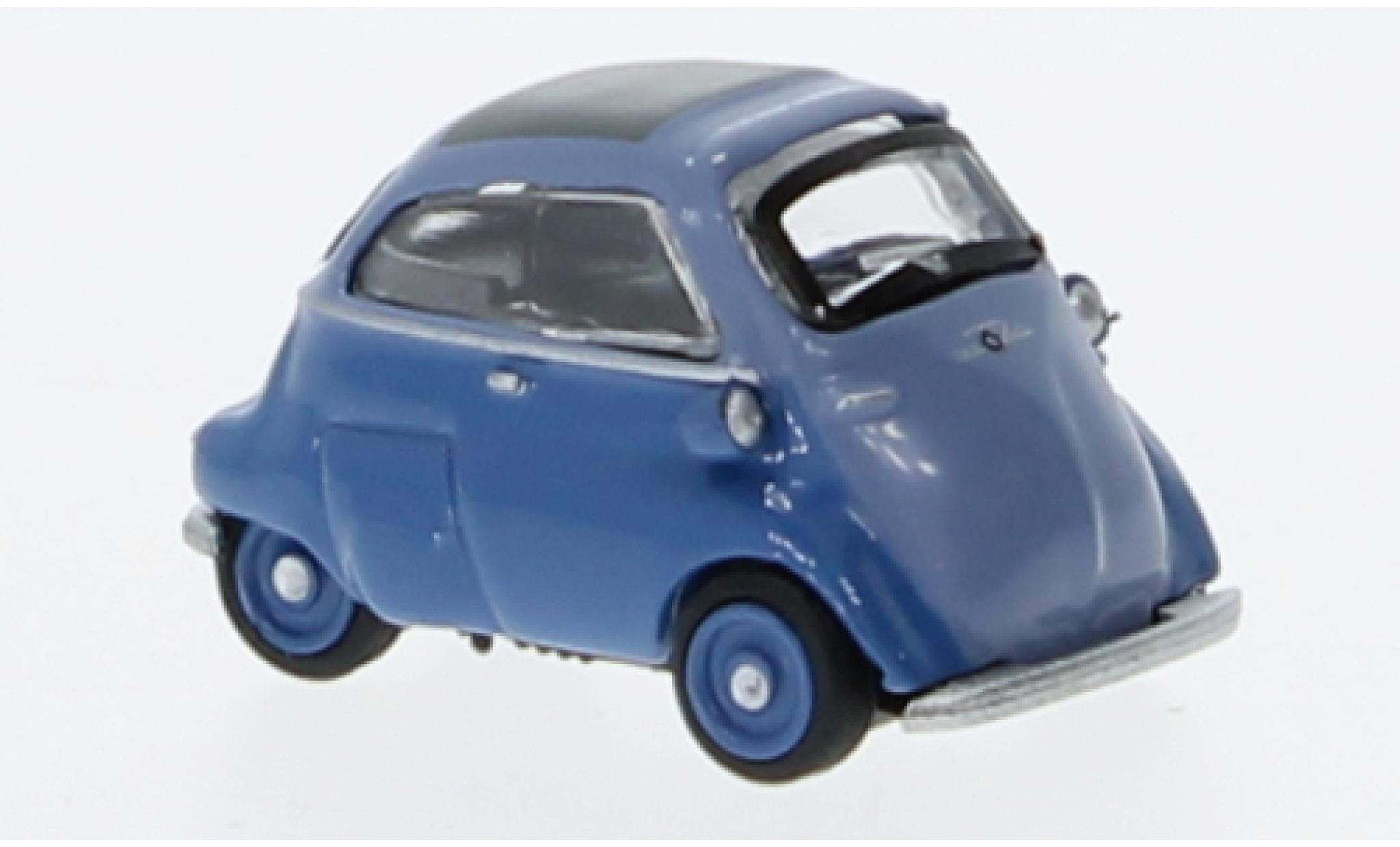 Bmw Isetta 1/87 Schuco blue/grey diecast model cars