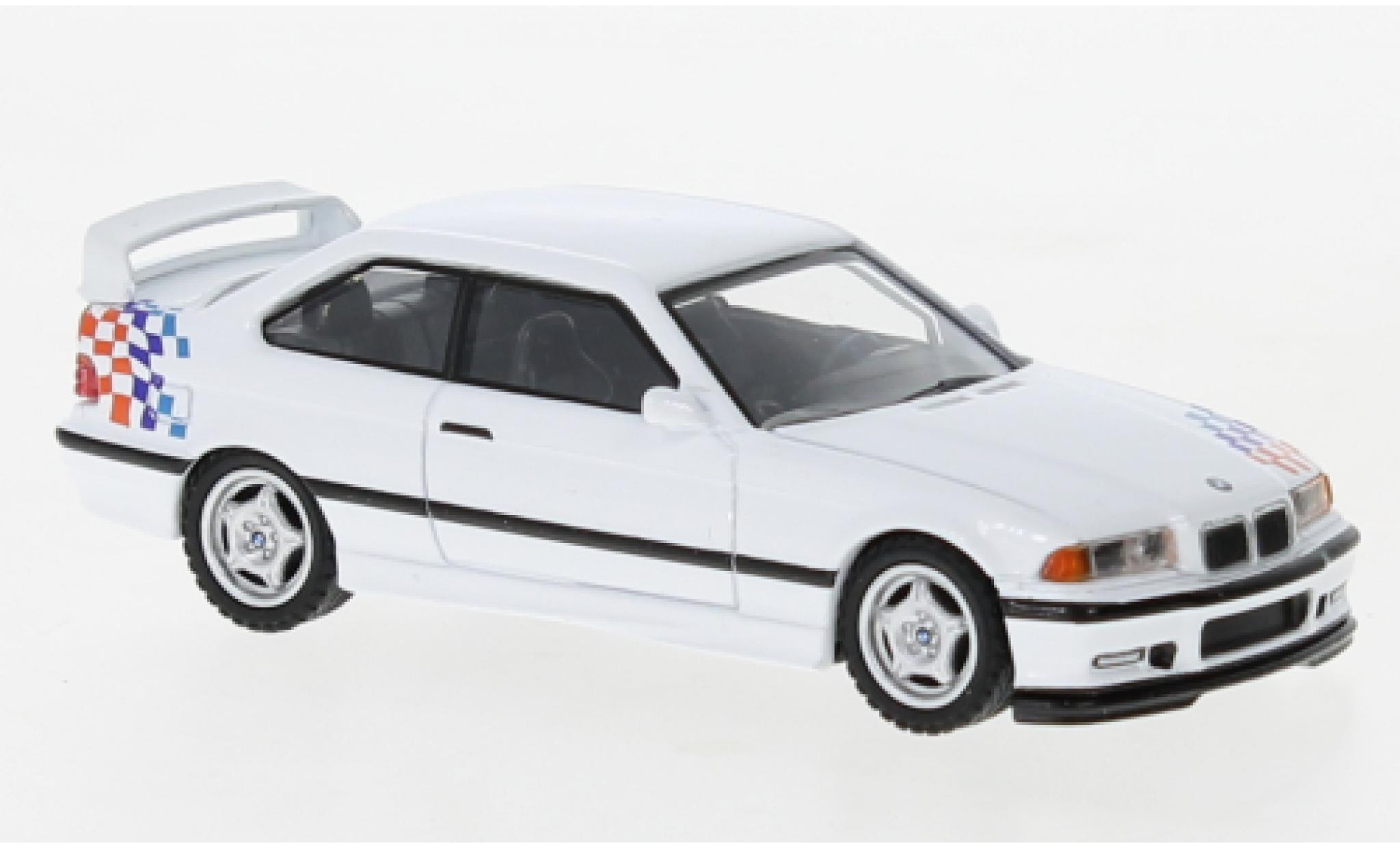 Bmw M3 1/64 Schuco (E36) Lightweight white/D&eacute;corer 1992 diecast model cars
