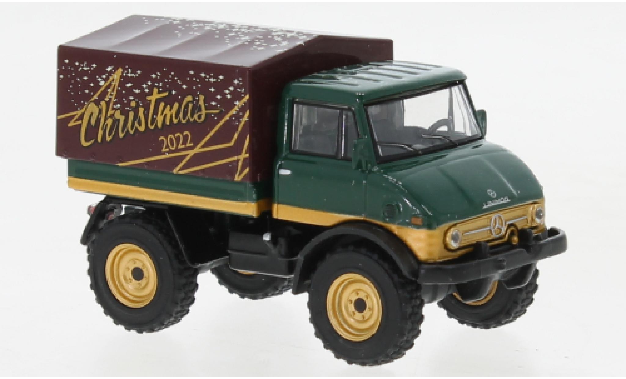 Mercedes Unimog 1/64 Schuco U406 Christmas Edition 2022 diecast model cars