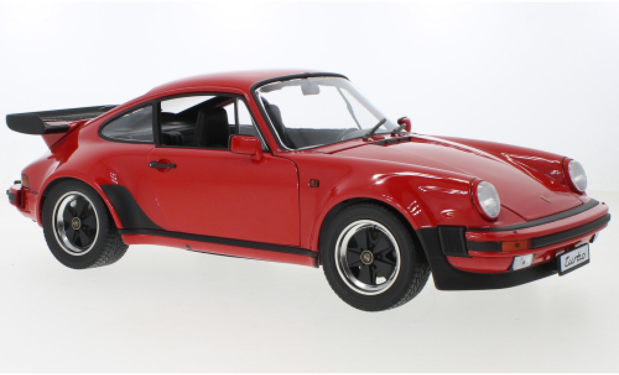 Porsche 930 Turbo 1/12 Schuco 911  red diecast model cars