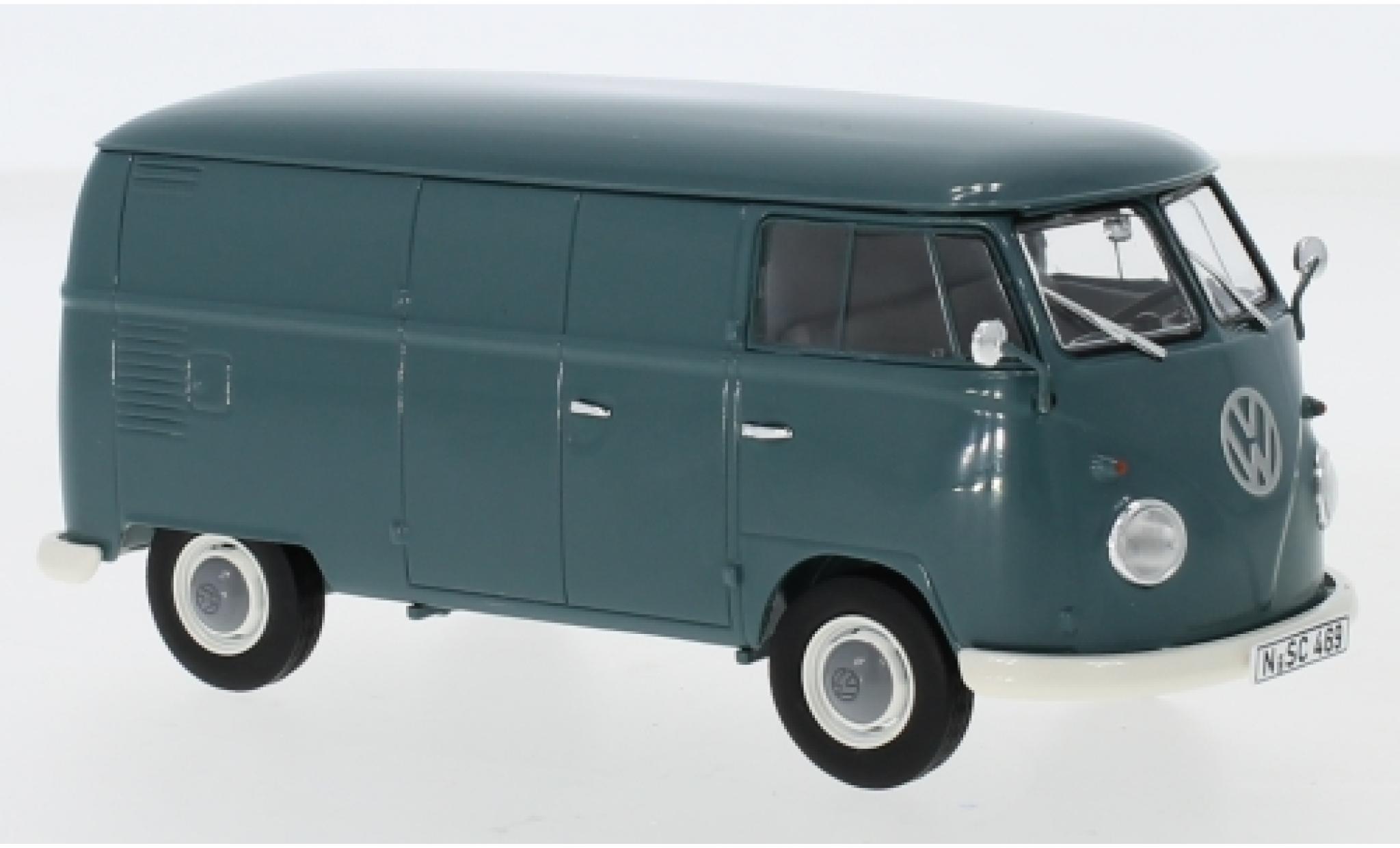 Volkswagen T1 1/32 Schuco b fourgon blue diecast model cars