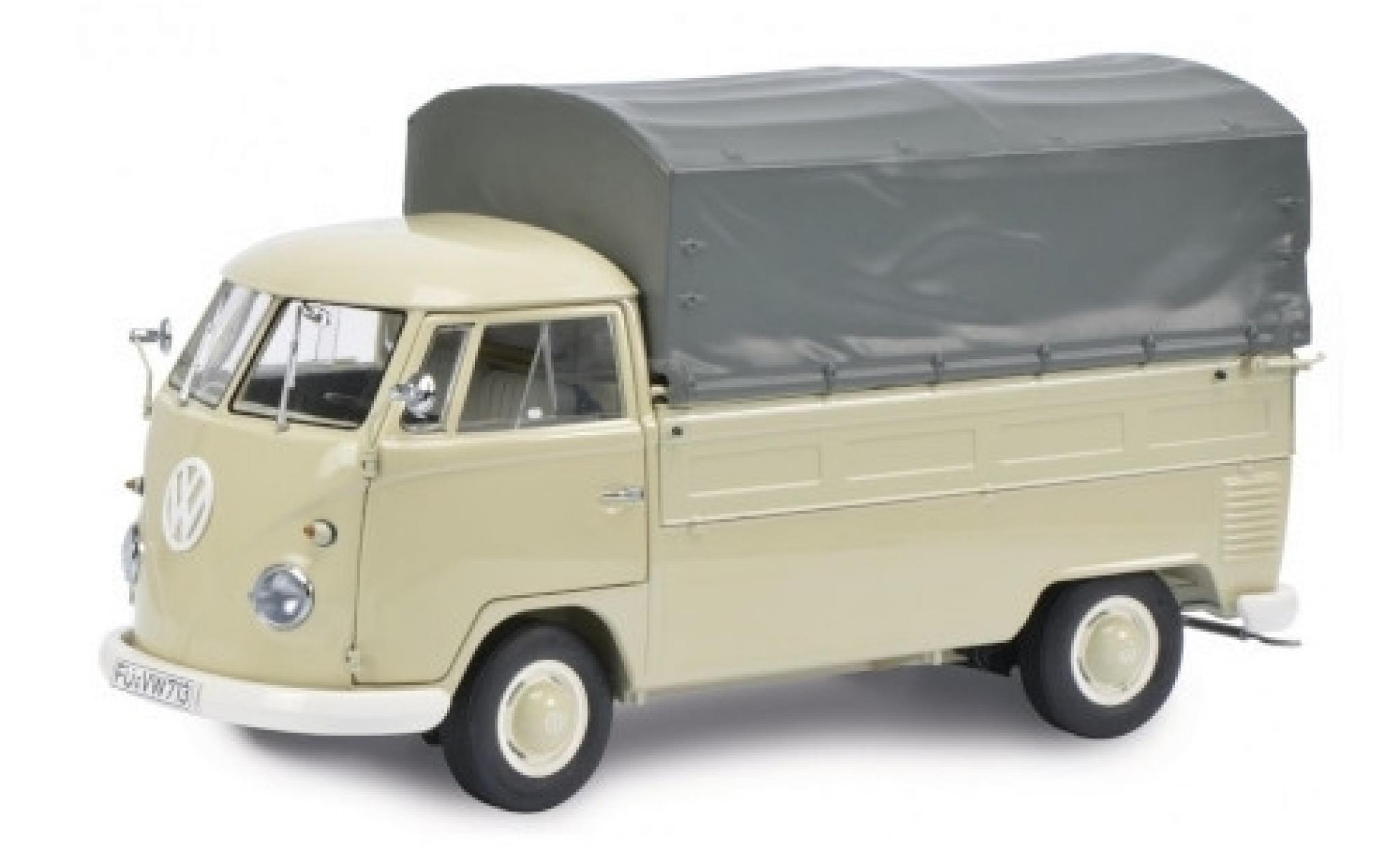 Volkswagen T1 1/32 Schuco b plateforme beige diecast model cars