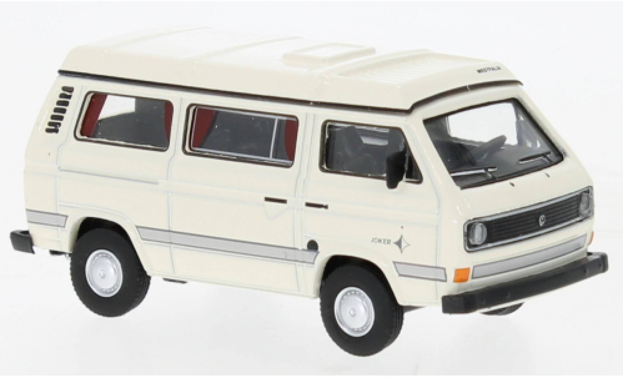 Volkswagen T3 1/64 Schuco Westfalia Joker white diecast model cars