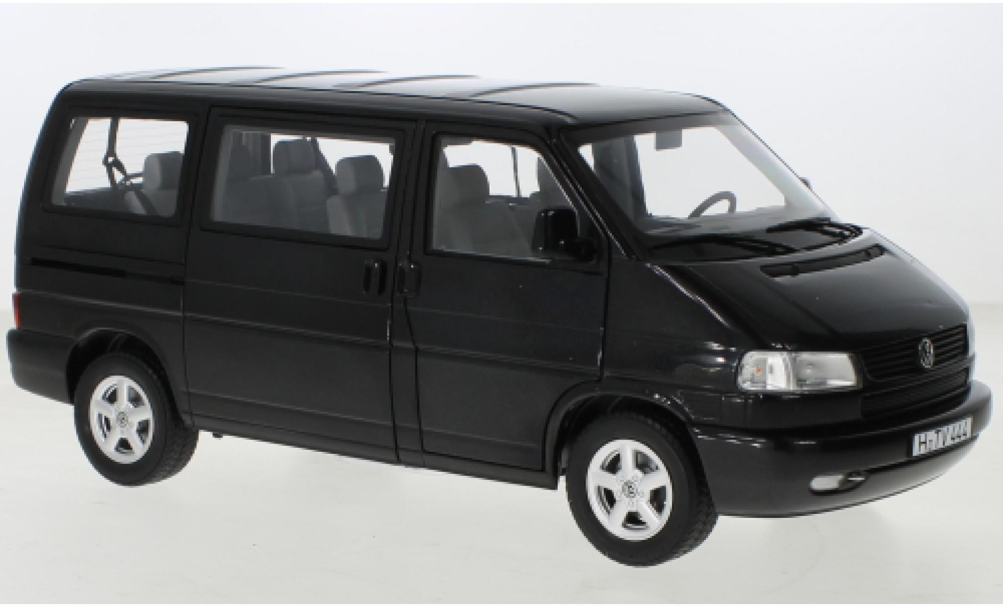 Volkswagen T4 1/18 Schuco b Bus Caravelle metallise black diecast model cars