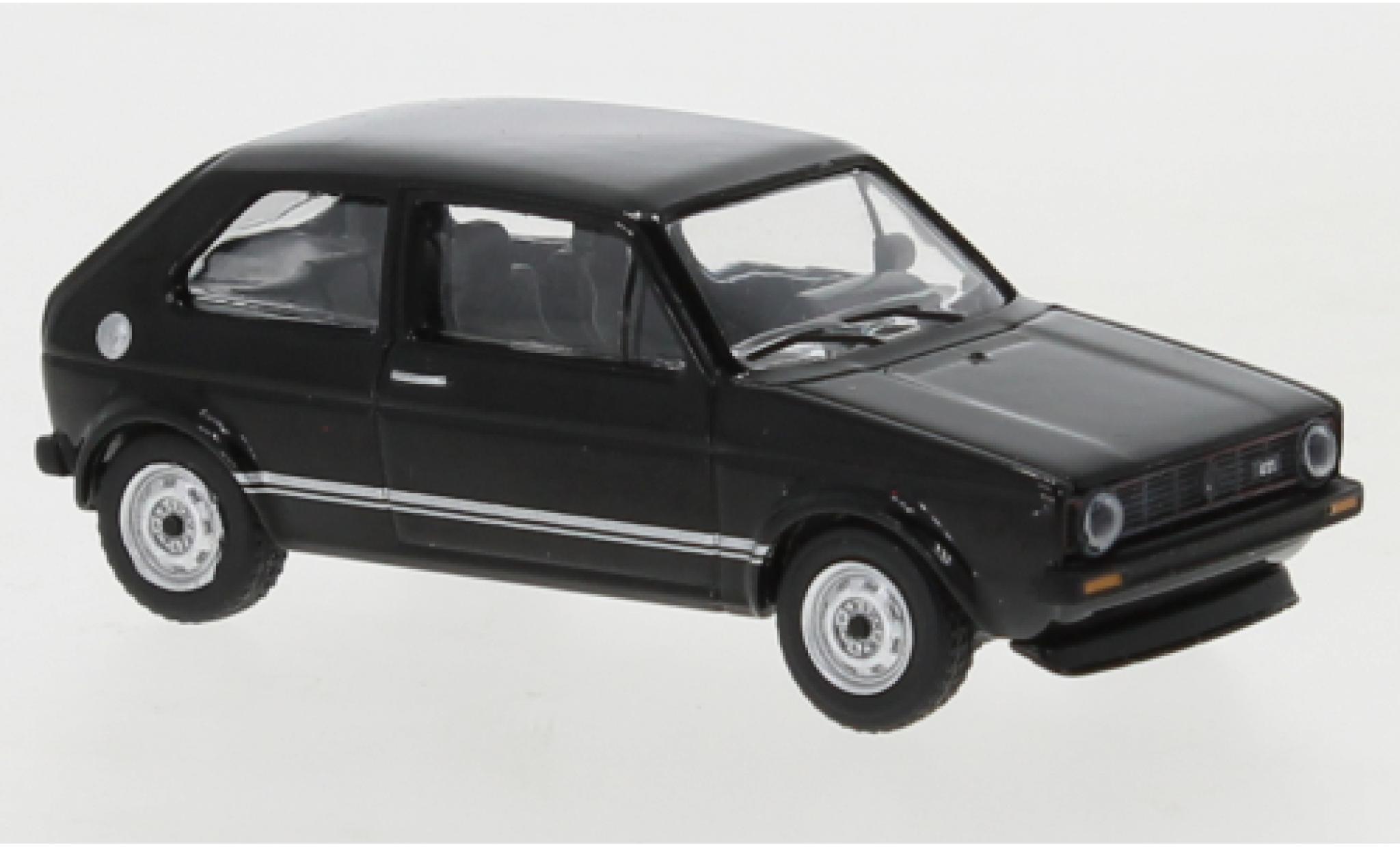 Volkswagen Golf 1/64 Schuco I GTI black 1976 1:64 diecast model cars