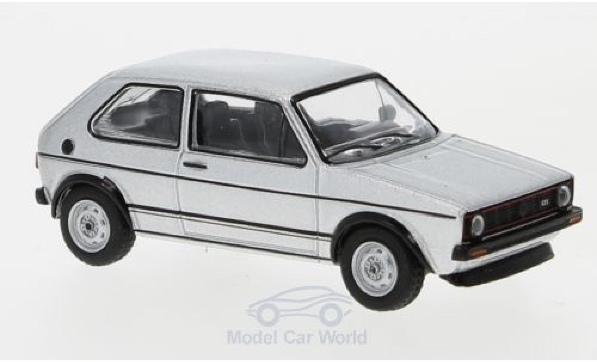 Volkswagen Golf V 1/64 Schuco I GTI grey 1976 diecast model cars