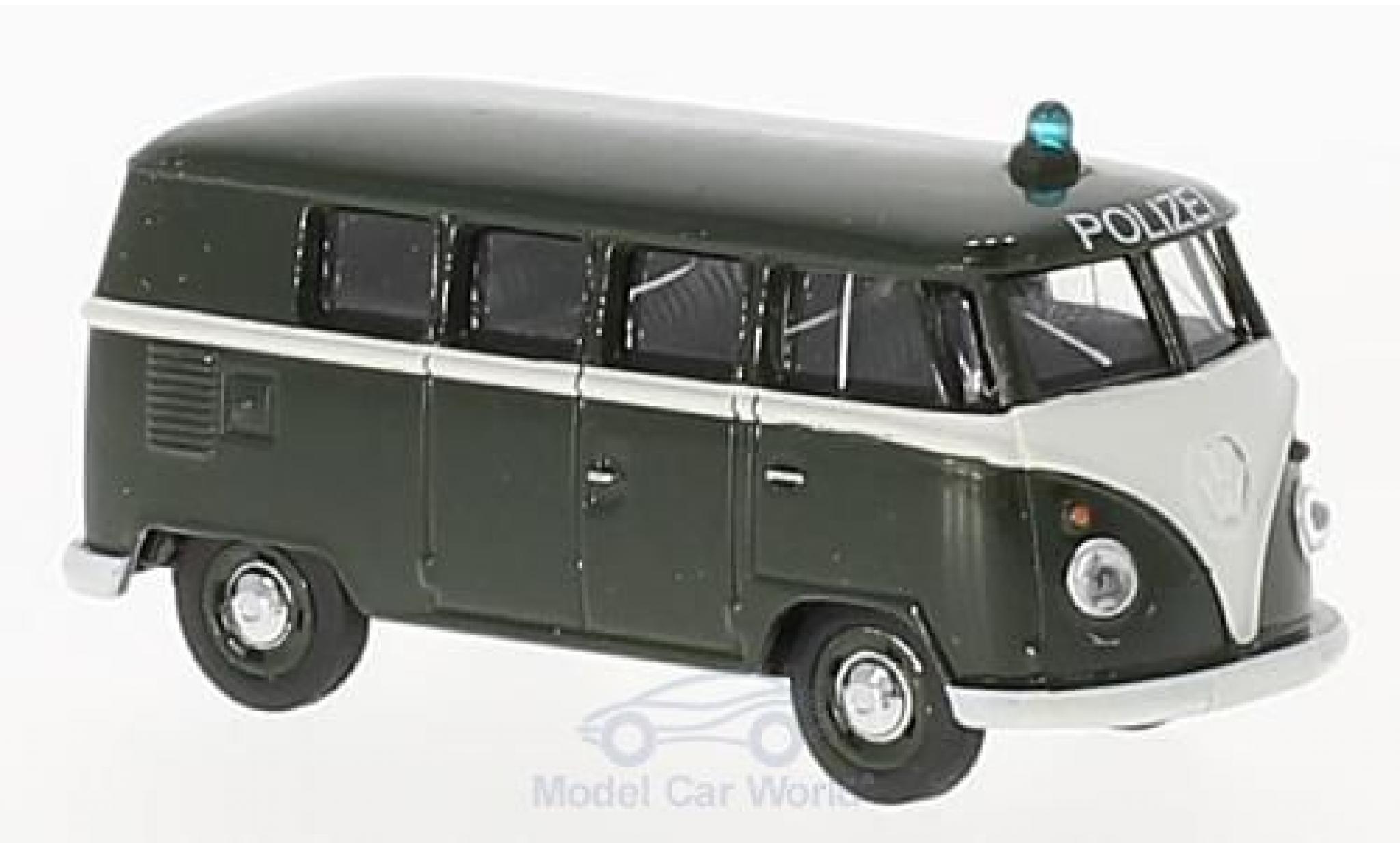 Volkswagen T1 B 1/64 Schuco Bus Police diecast model cars