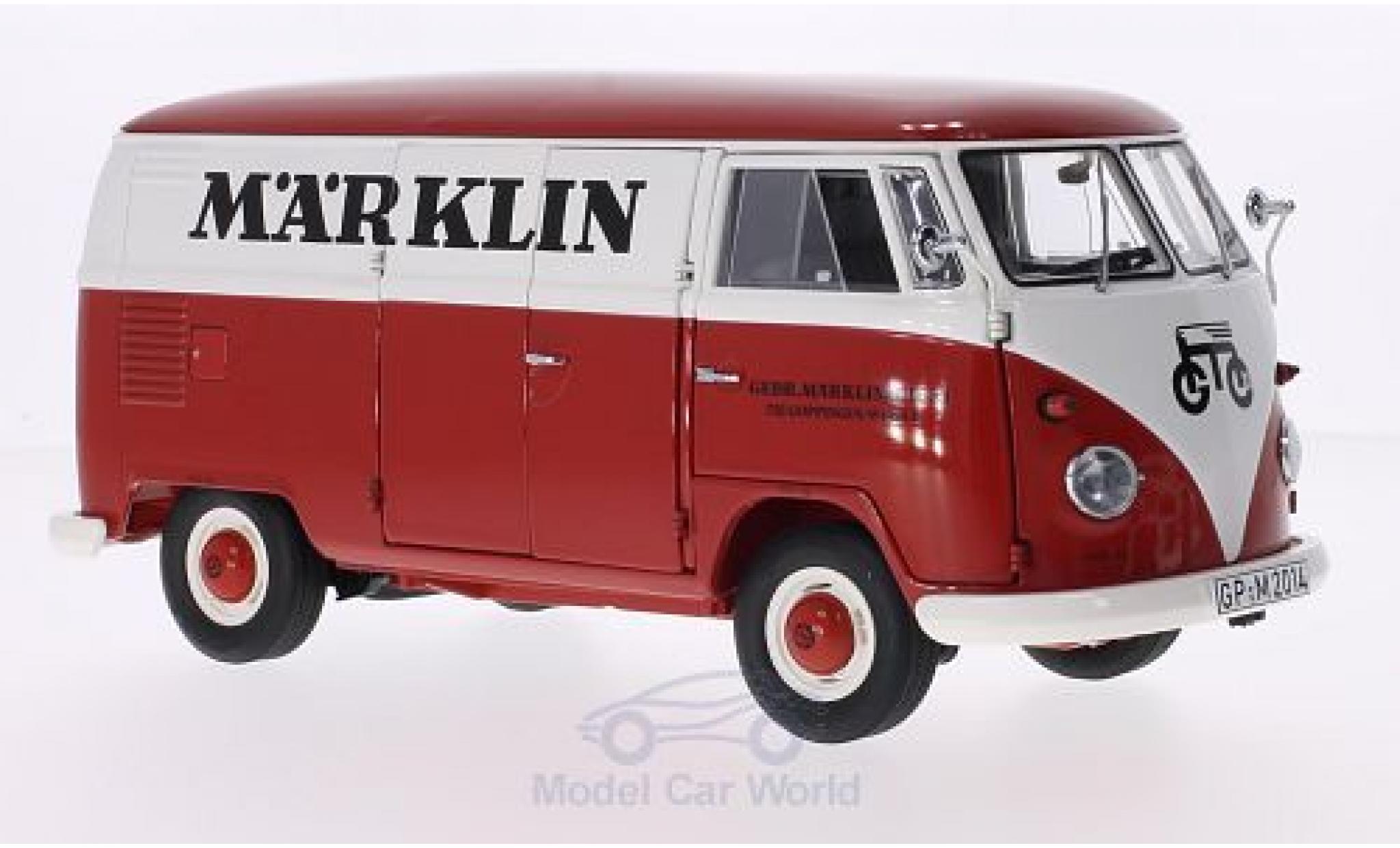 Volkswagen T1 A 1/18 Schuco M&auml;rklin 1959 Kasten diecast model cars